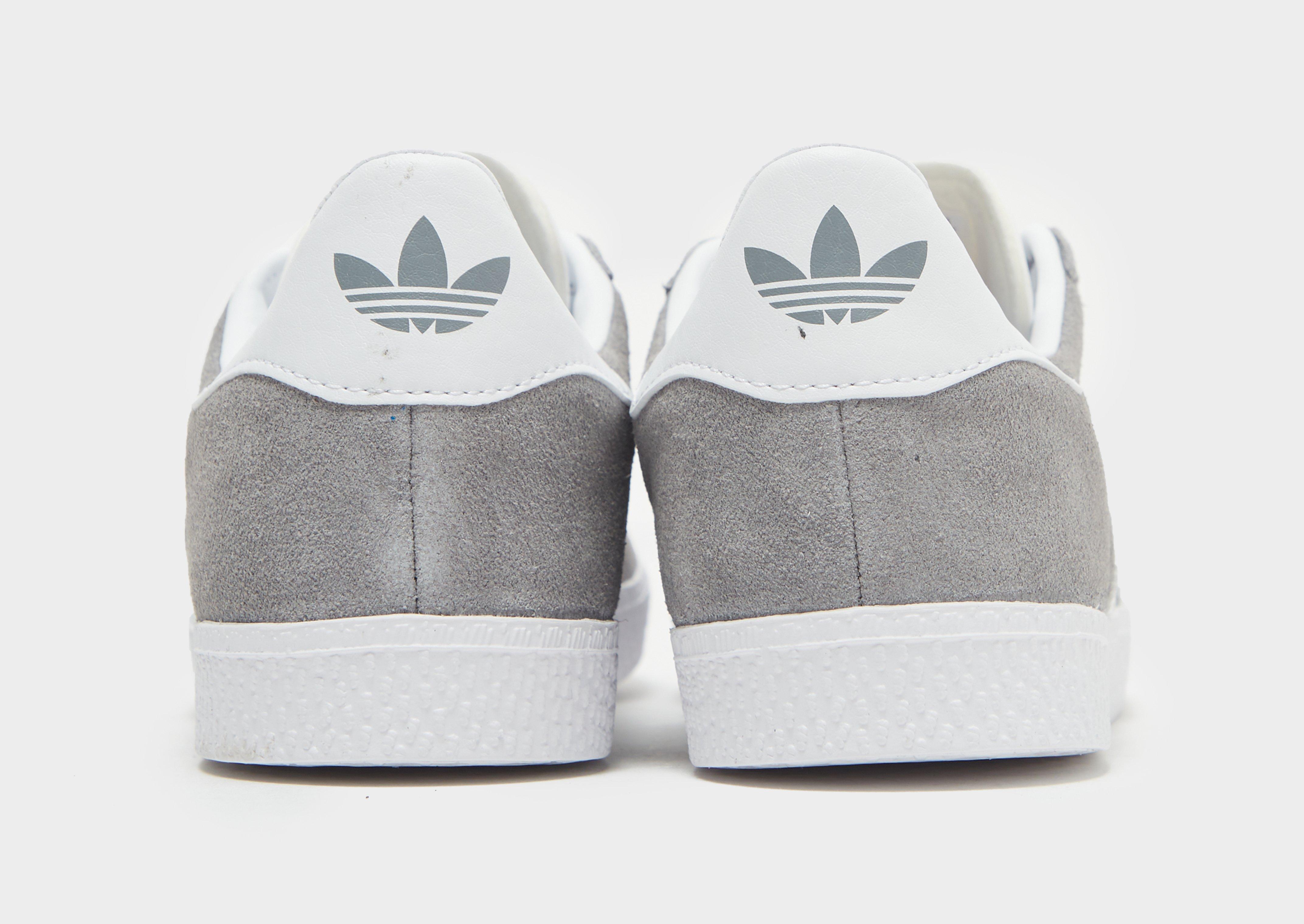 Gray hot sale adidas gazelle