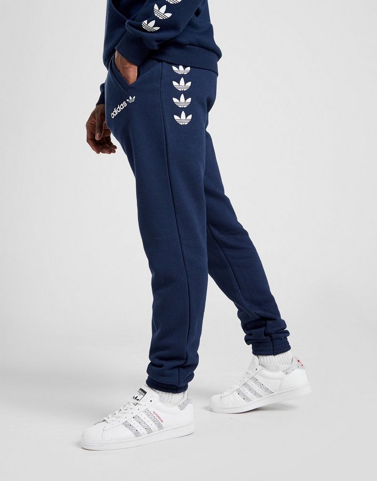 Buy Blue adidas Originals Repeat Trefoil Joggers | JD Sports | JD Sports Ireland