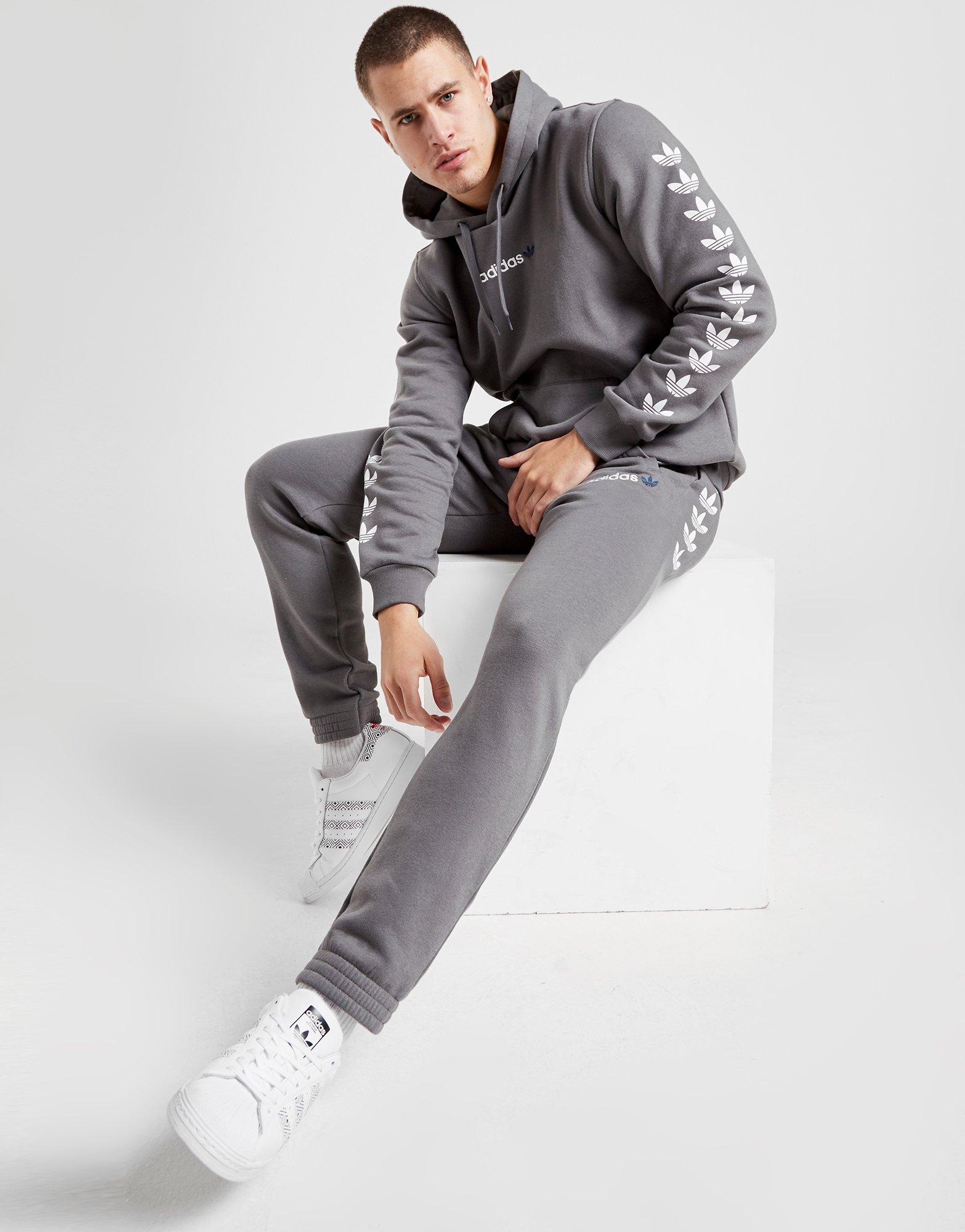 adidas trefoil tracksuit mens