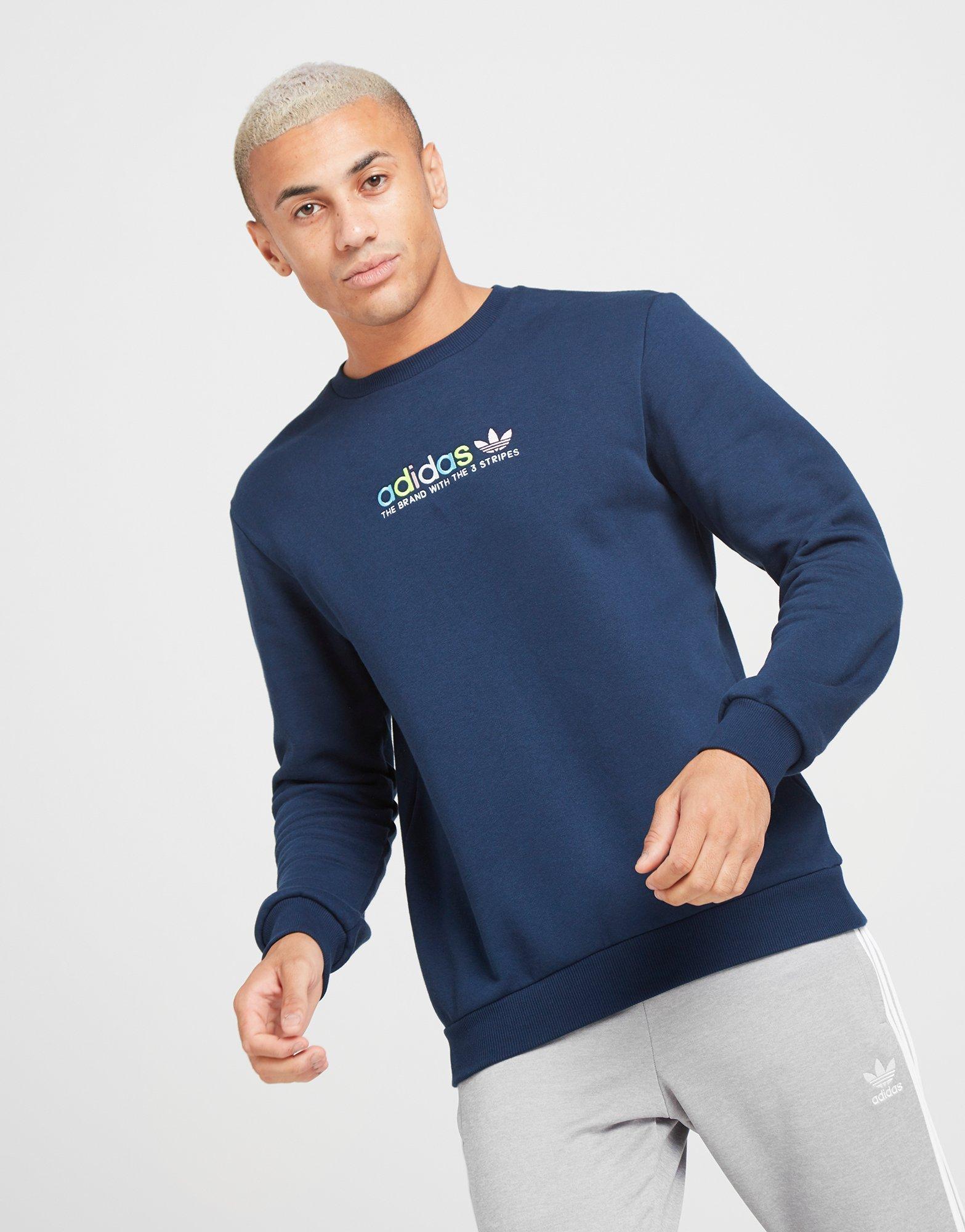 nike foundation crew sweatshirt navy