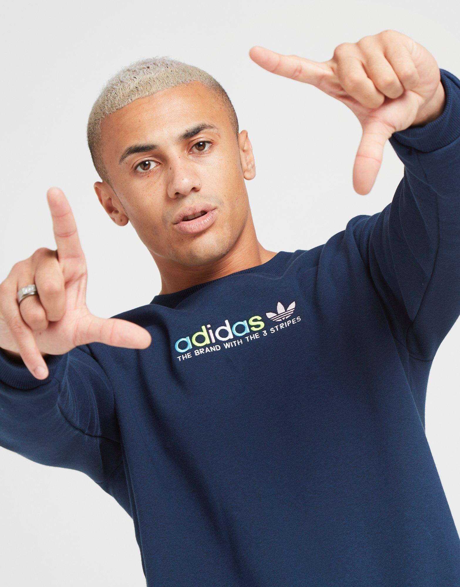 adidas originals colour smash sweatshirt