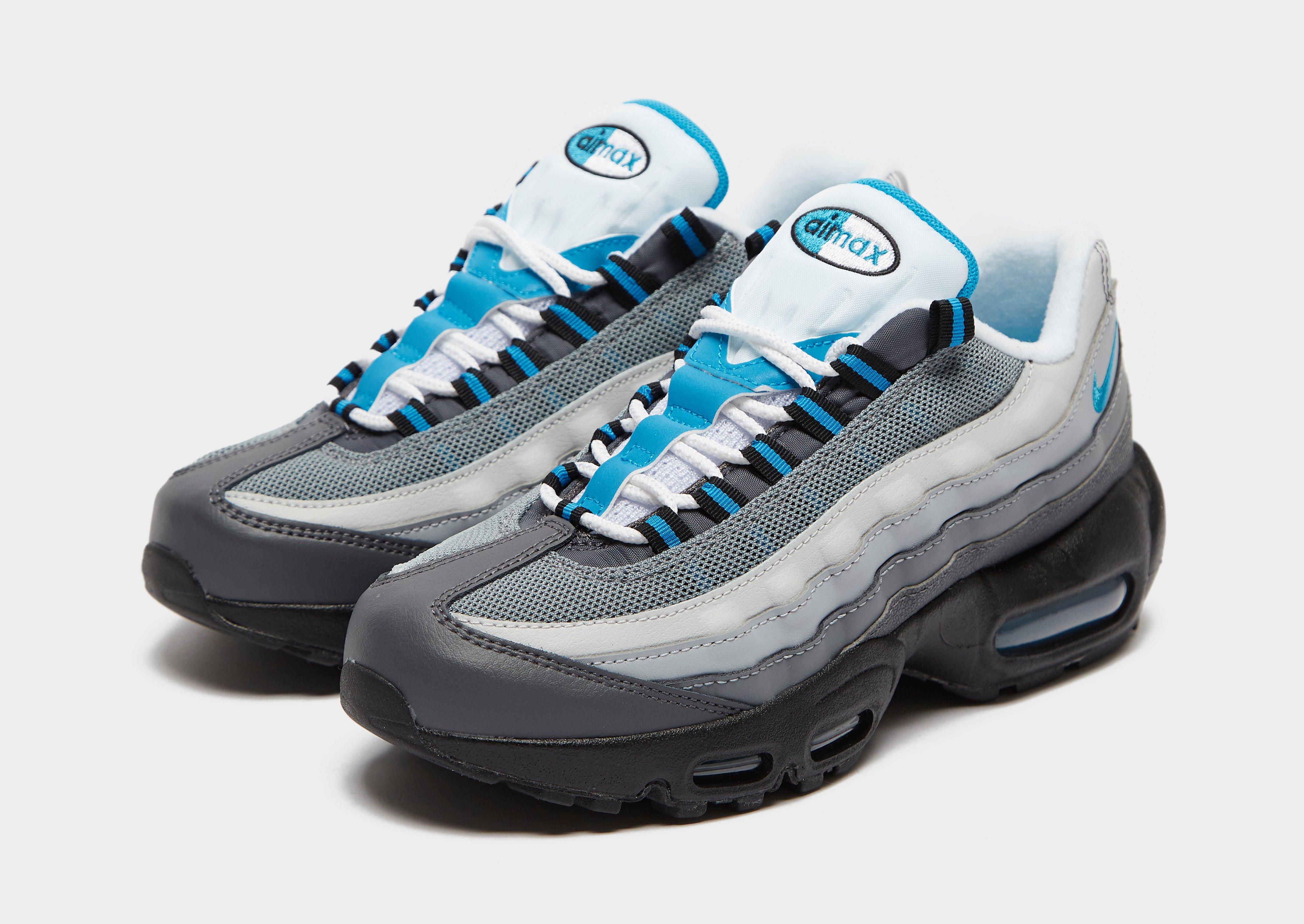 grey nike 95 junior