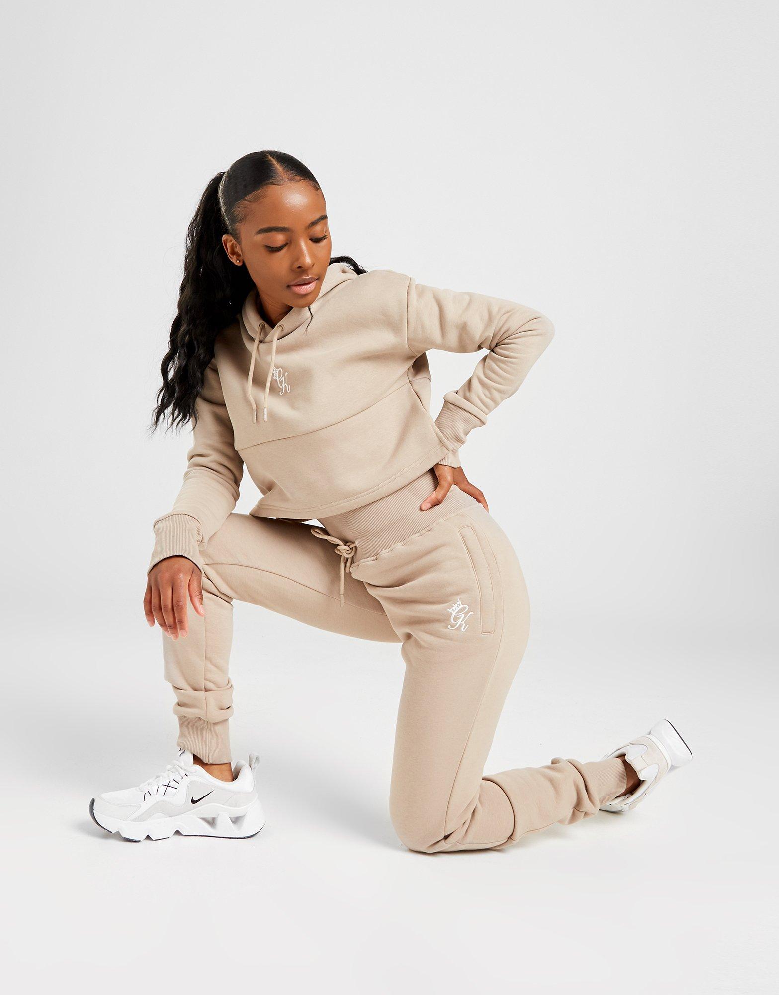 beige gym king tracksuit