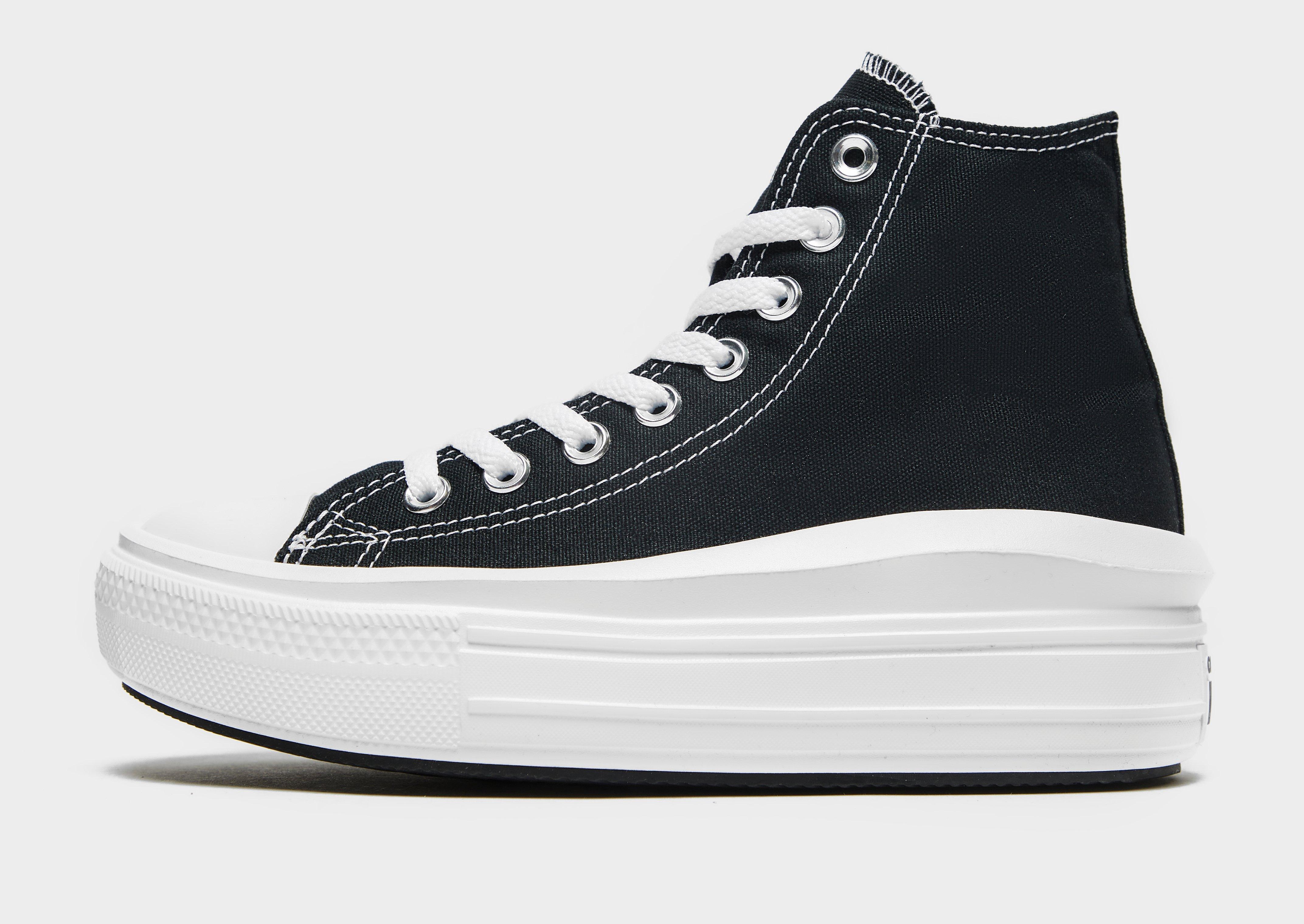 Black Converse Chuck Taylor All Star Move High Women's | JD Sports