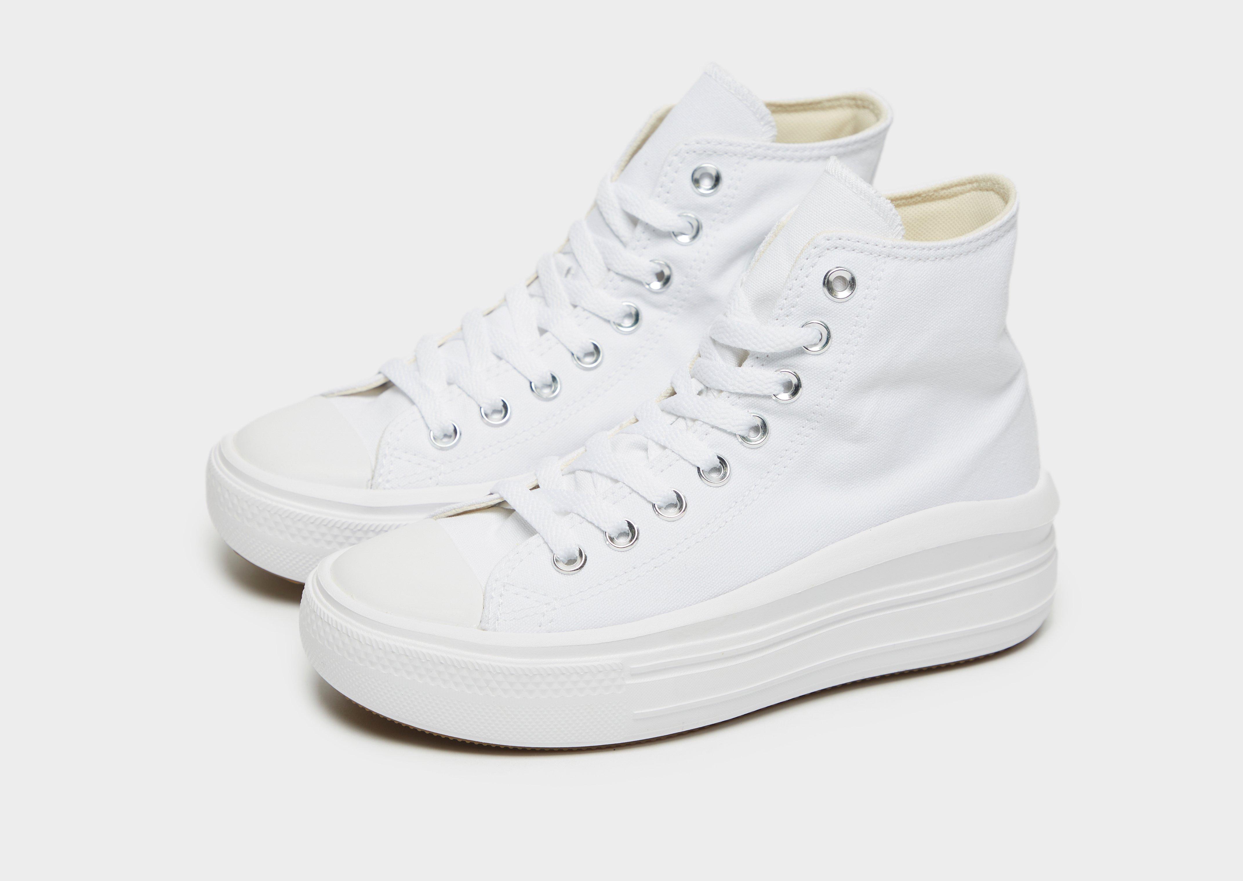 Converse blanche shop femme jd sport