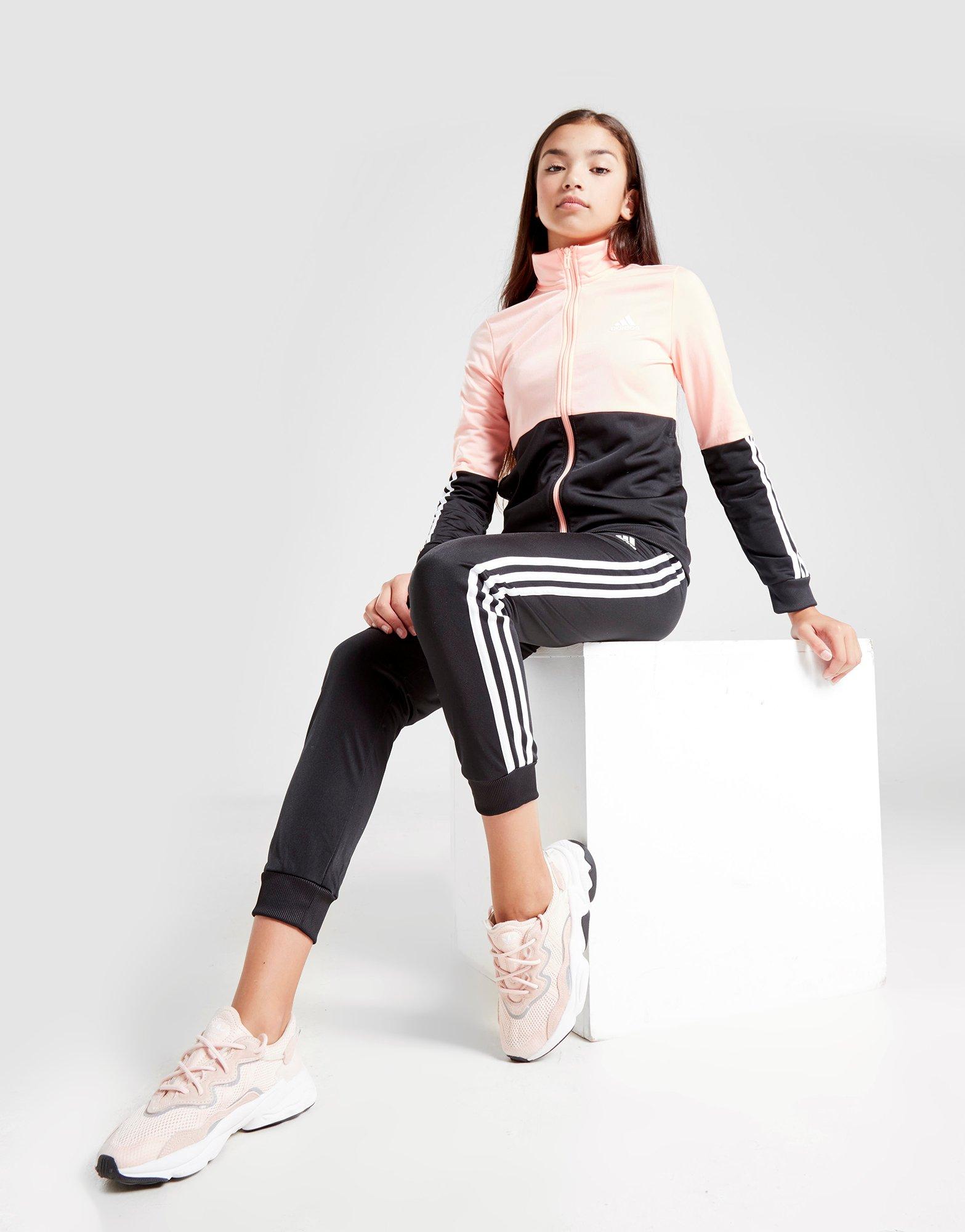 adidas Girls' Badge of Sport Tracksuit 