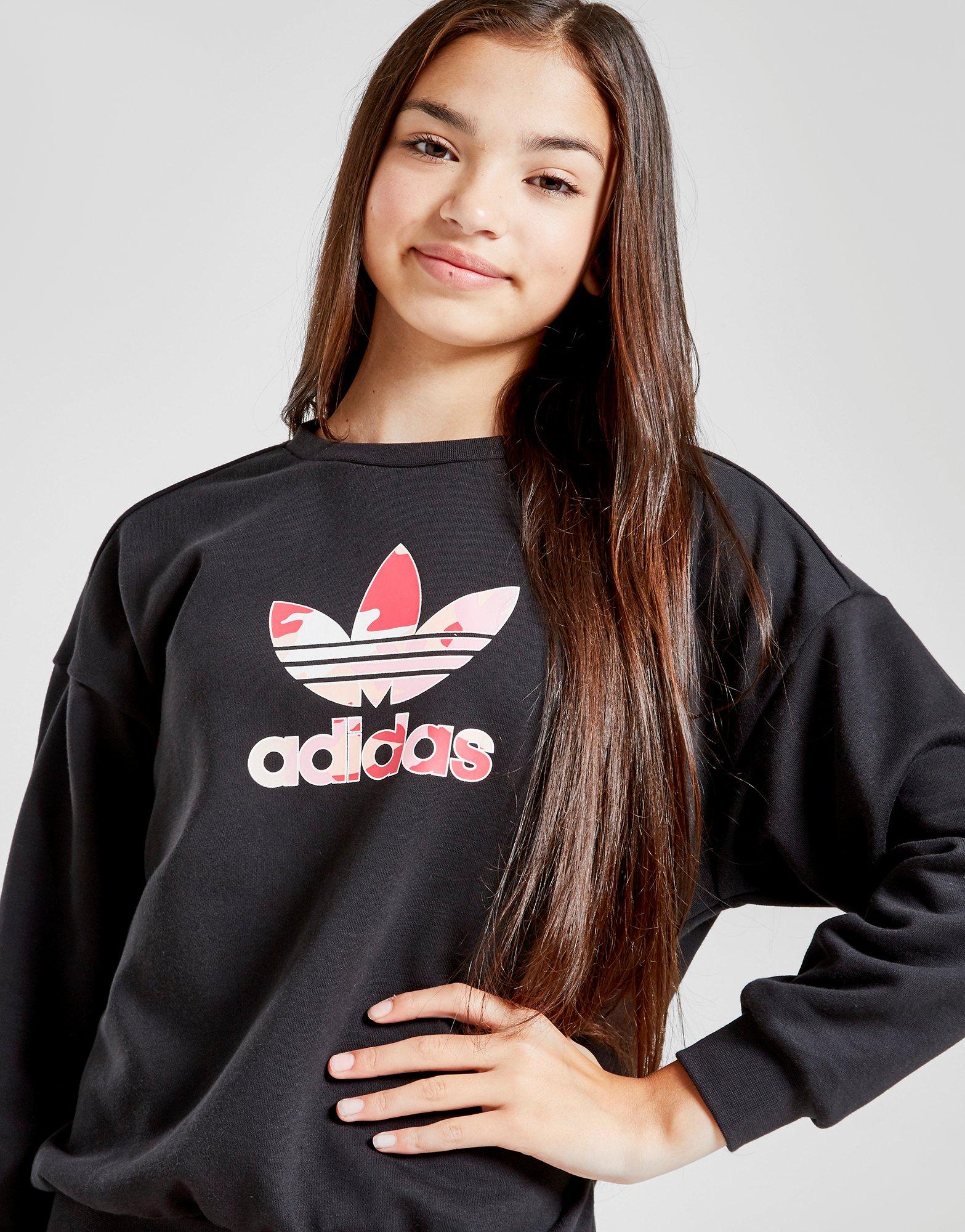 adidas camo hoodie junior