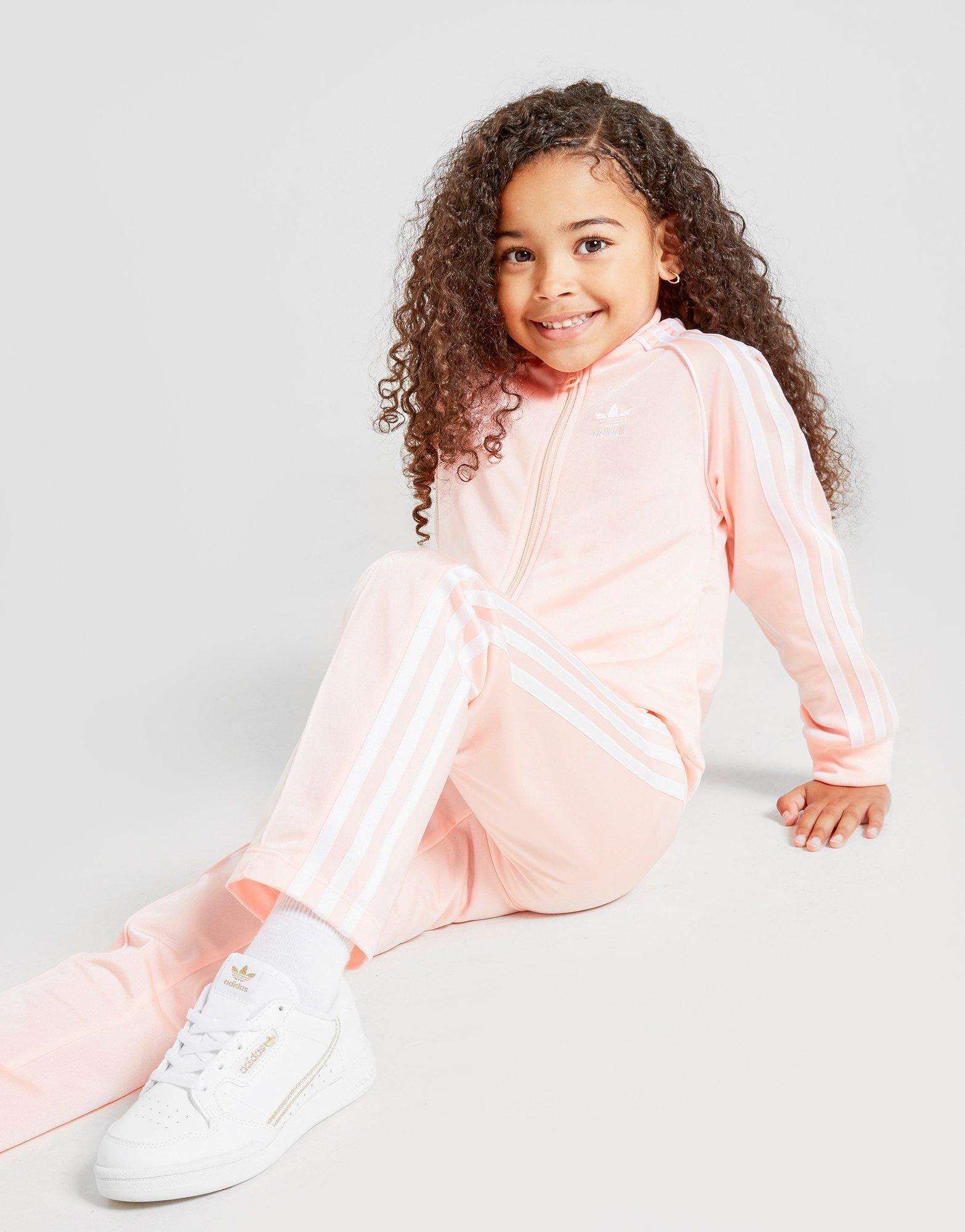 girls adidas originals tracksuit