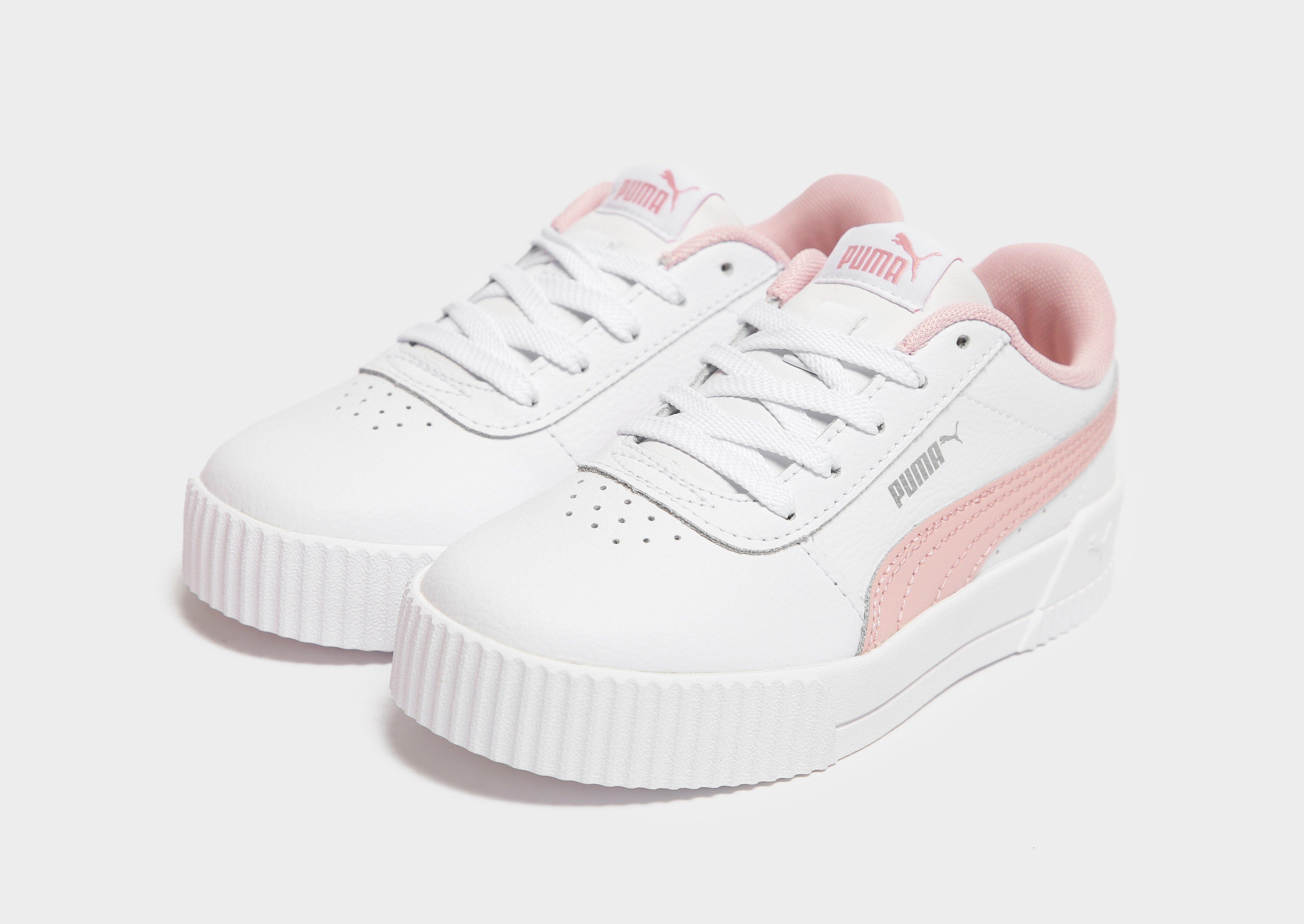 puma carina trainers pink