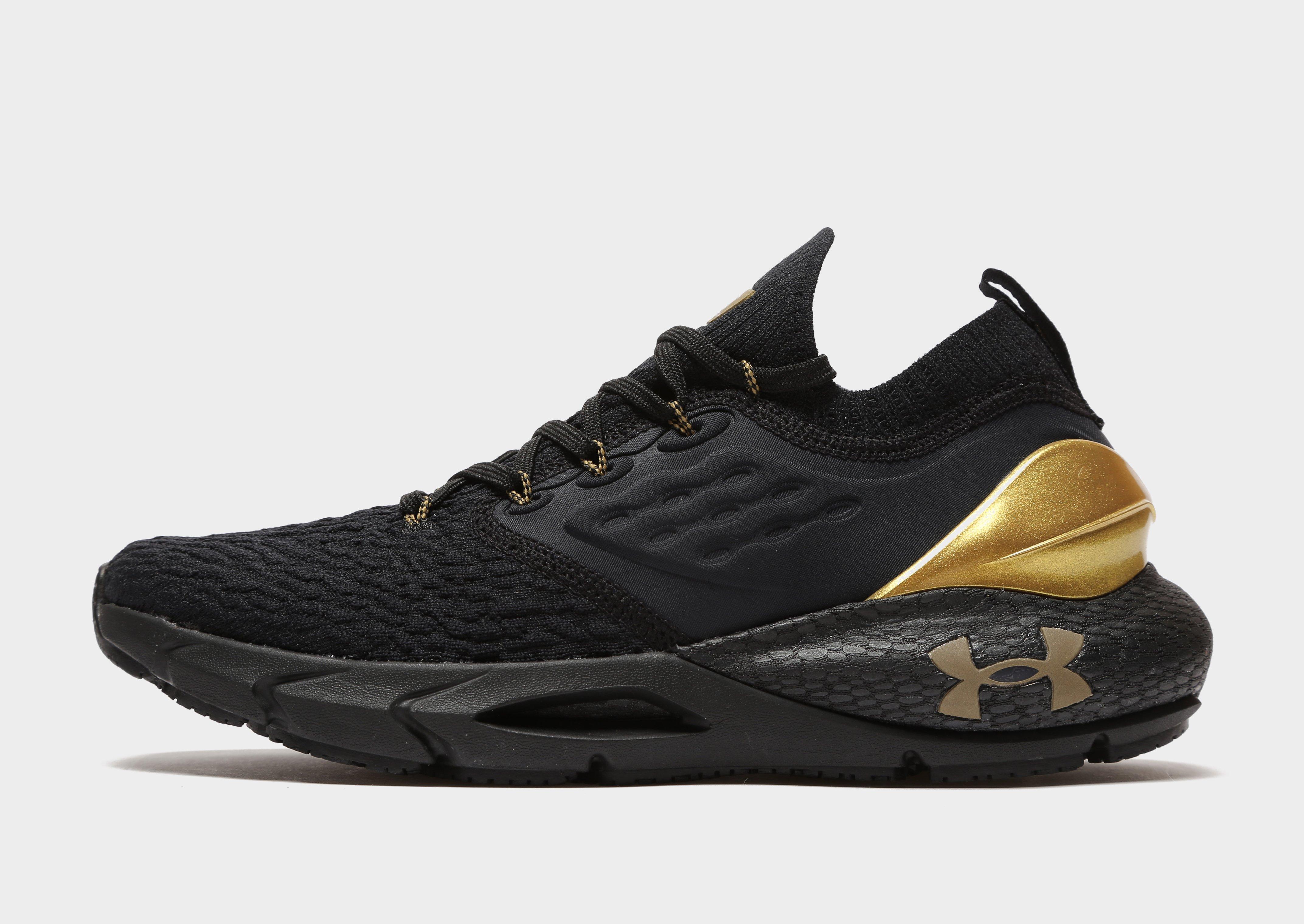 under armour hovr black gold