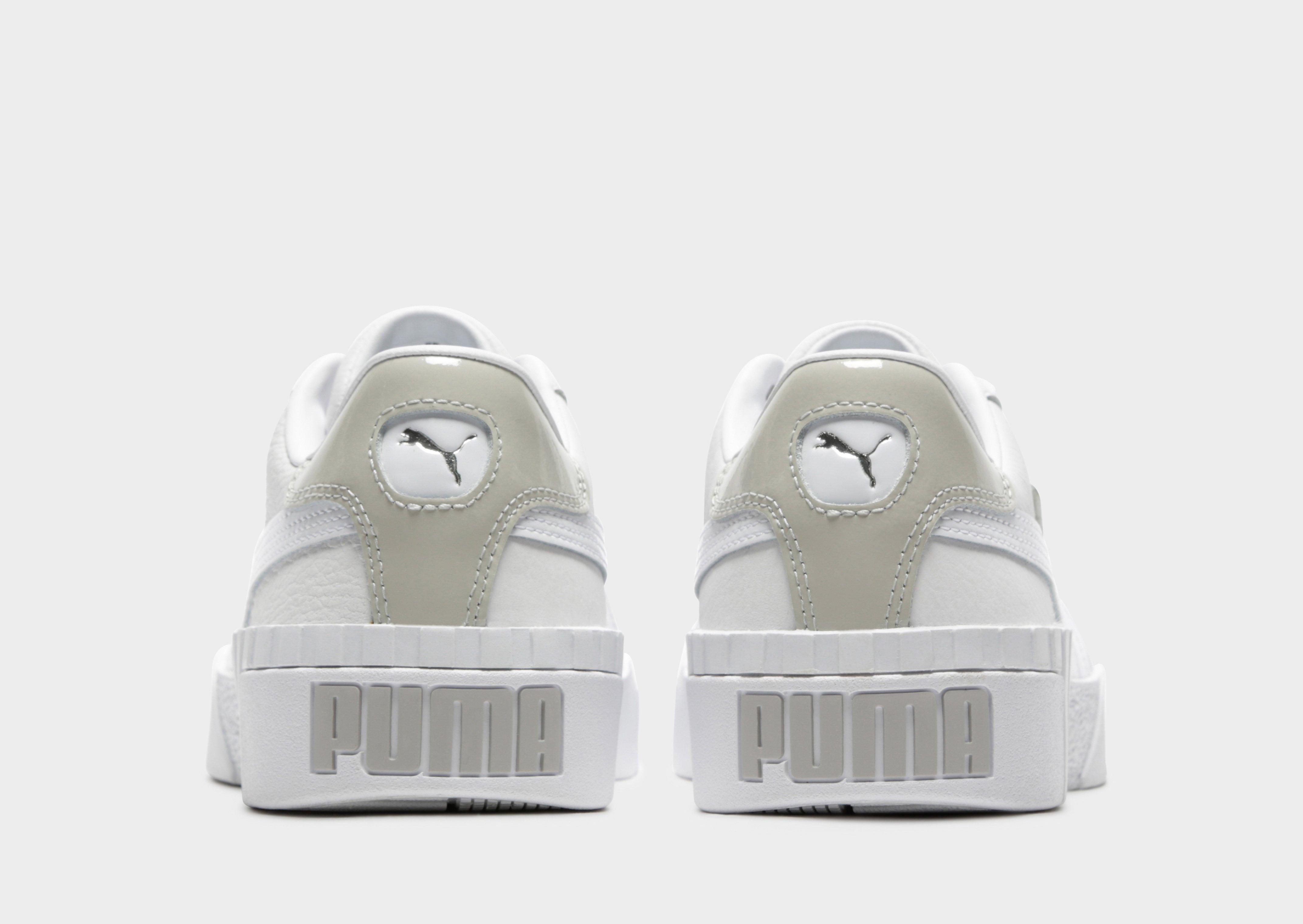 puma pale pink cali leather trainers