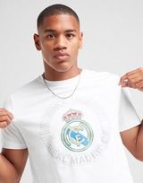Official Team Real Madrid Crest Short Sleeve T-Shirt Men's