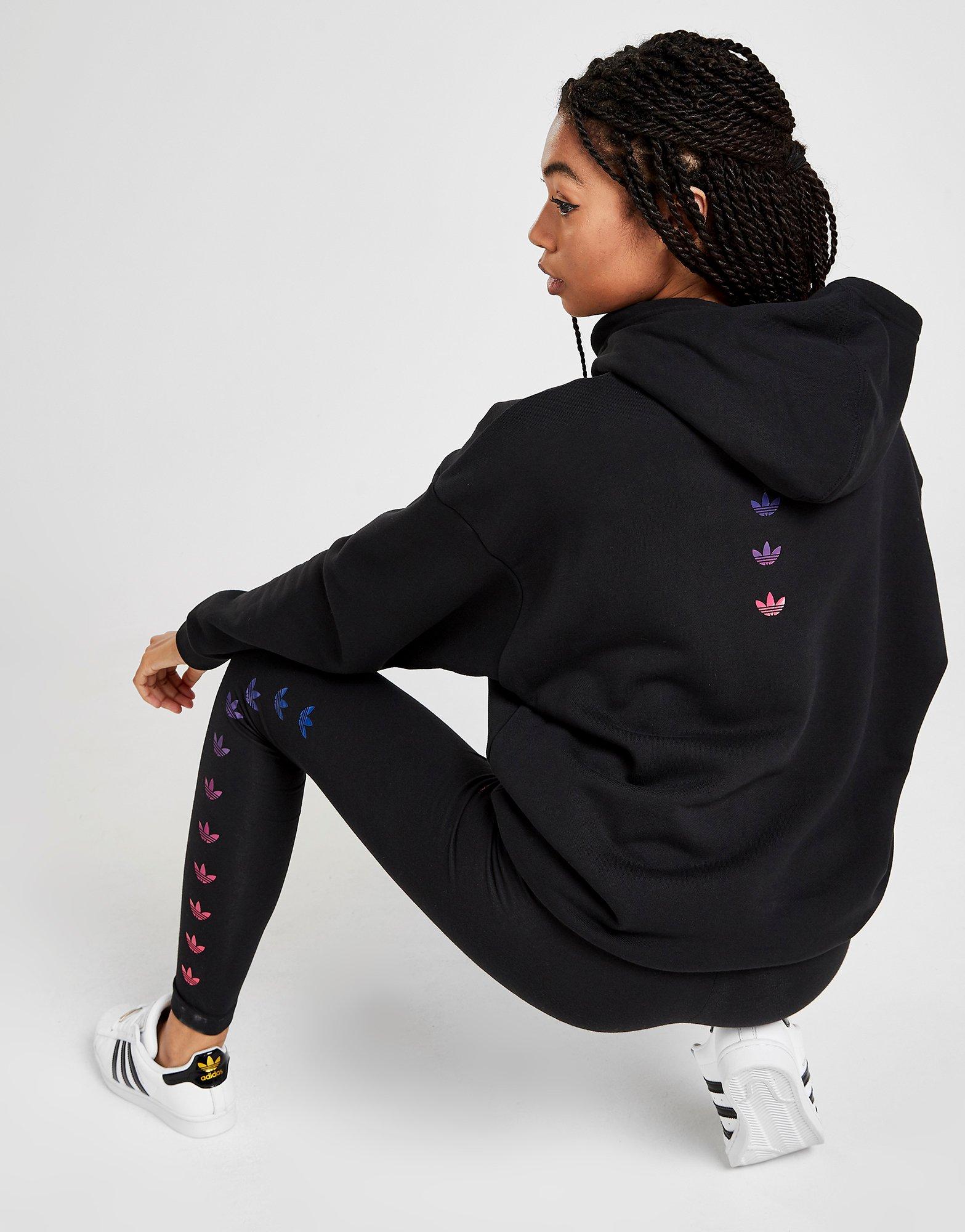 adidas originals tape overhead hoodie dames