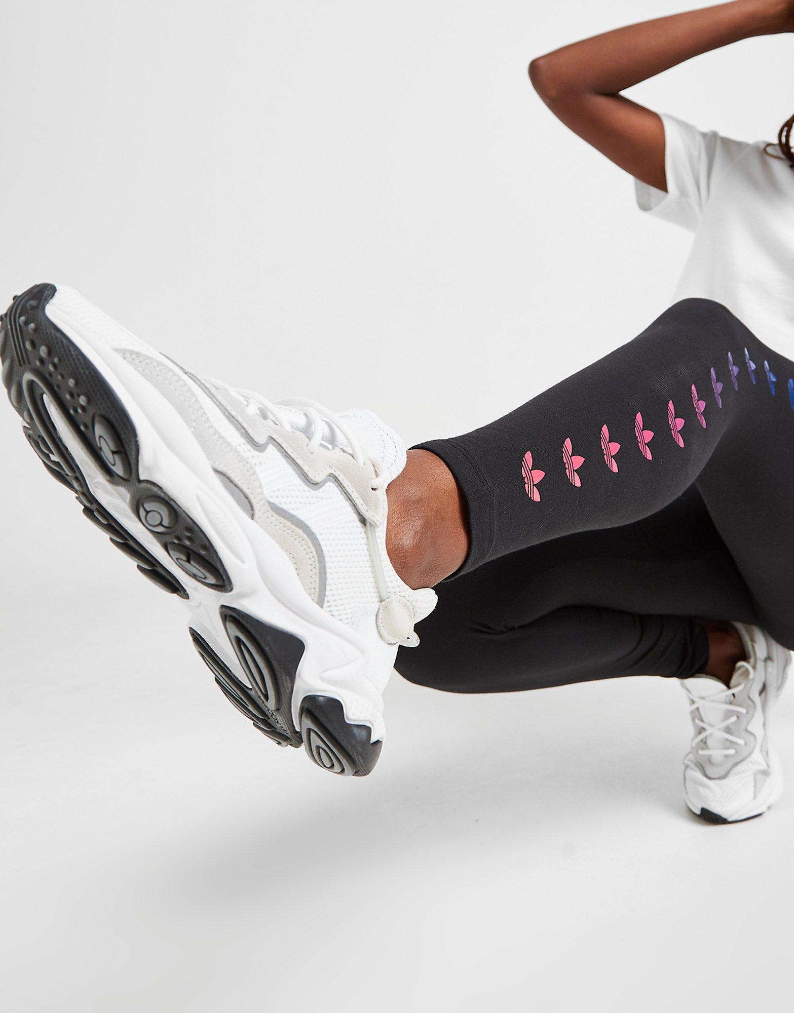 Buy Black adidas Originals Repeat Trefoil Leggings