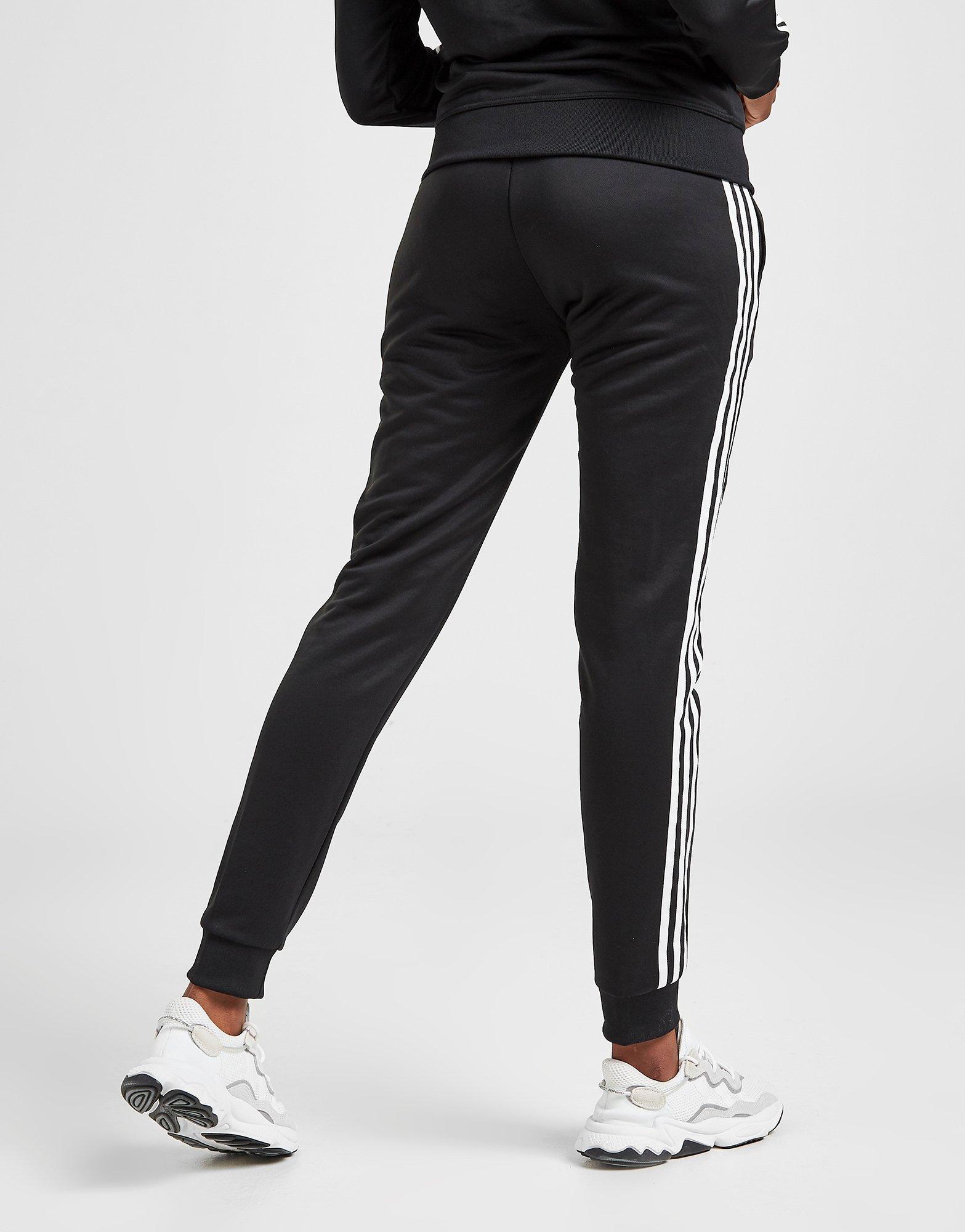 Buy Black adidas Originals 3-Stripes Linear Poly Pants