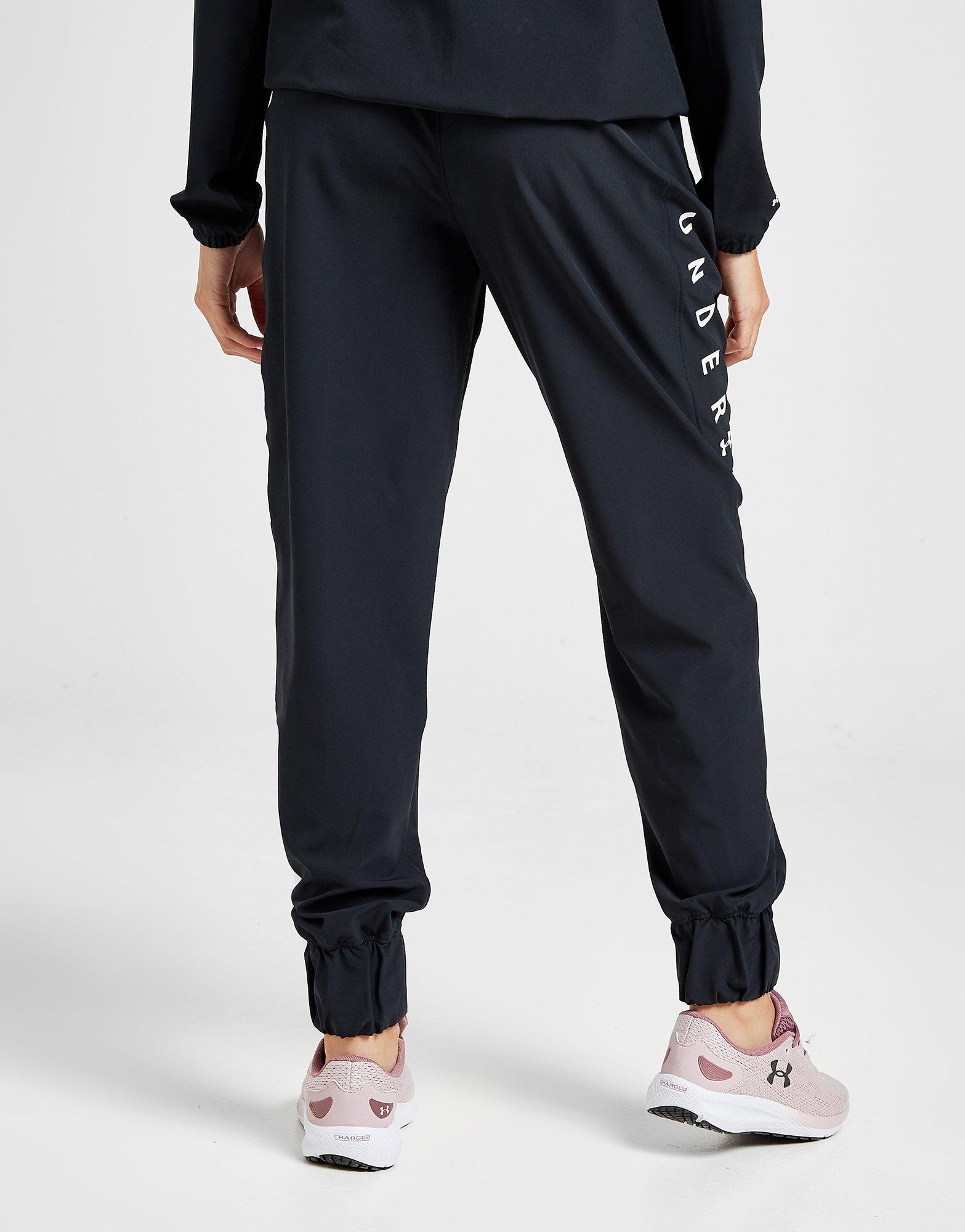 under armour woven track pants
