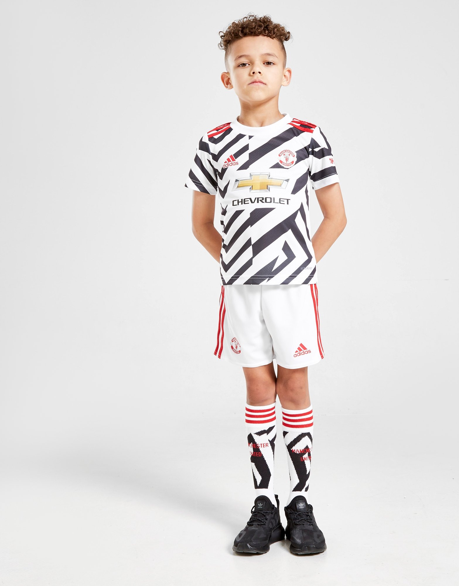 Adidas Manchester United Fc 20 21 Third Kit Children