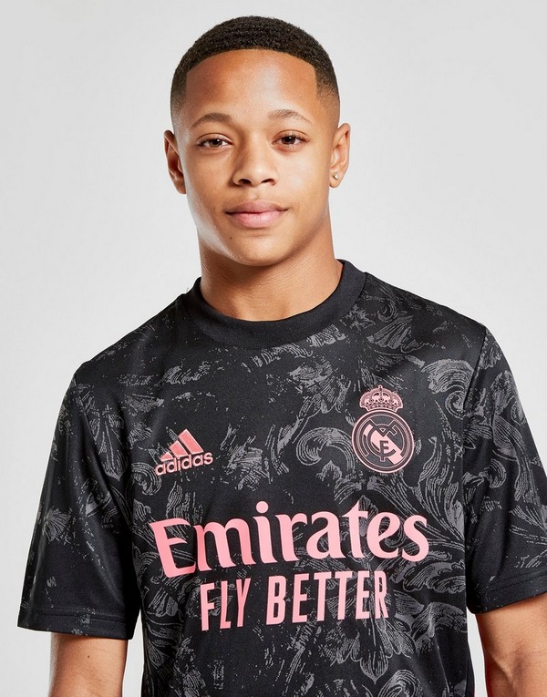 Adidas Real Madrid 2020 21 Third Trikot Kinder Schwarz Jd Sports