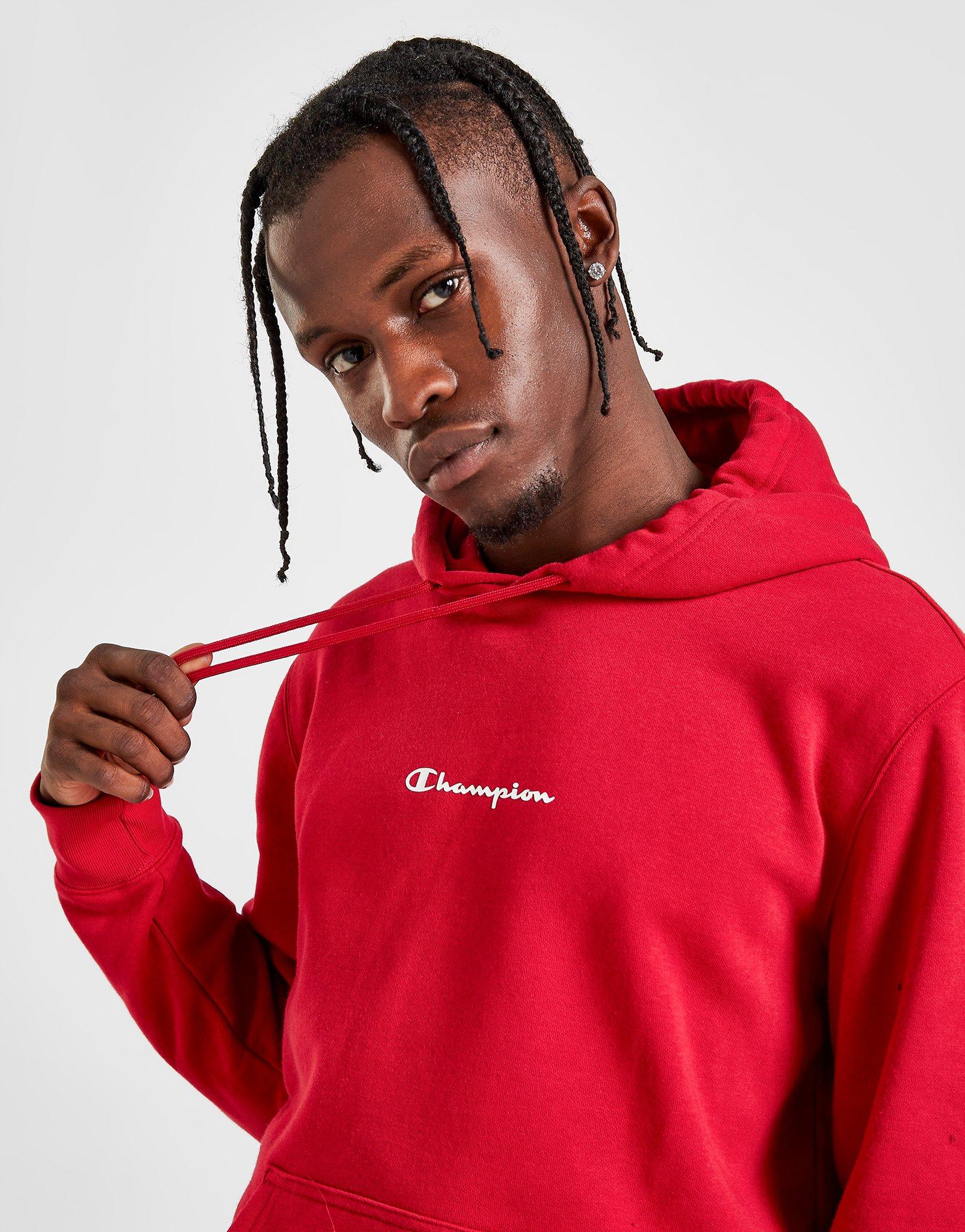 red champion pullover