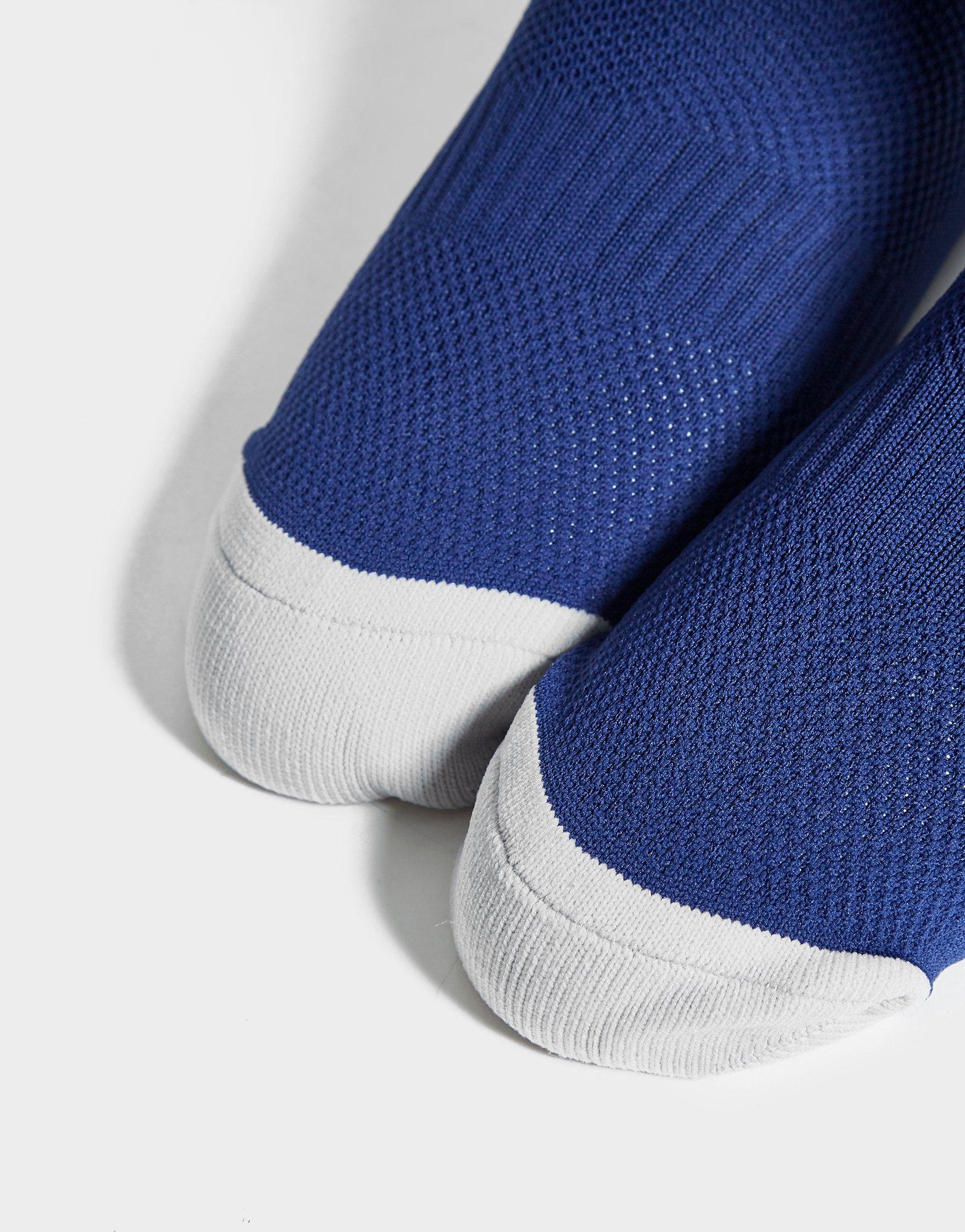 adidas blue football socks