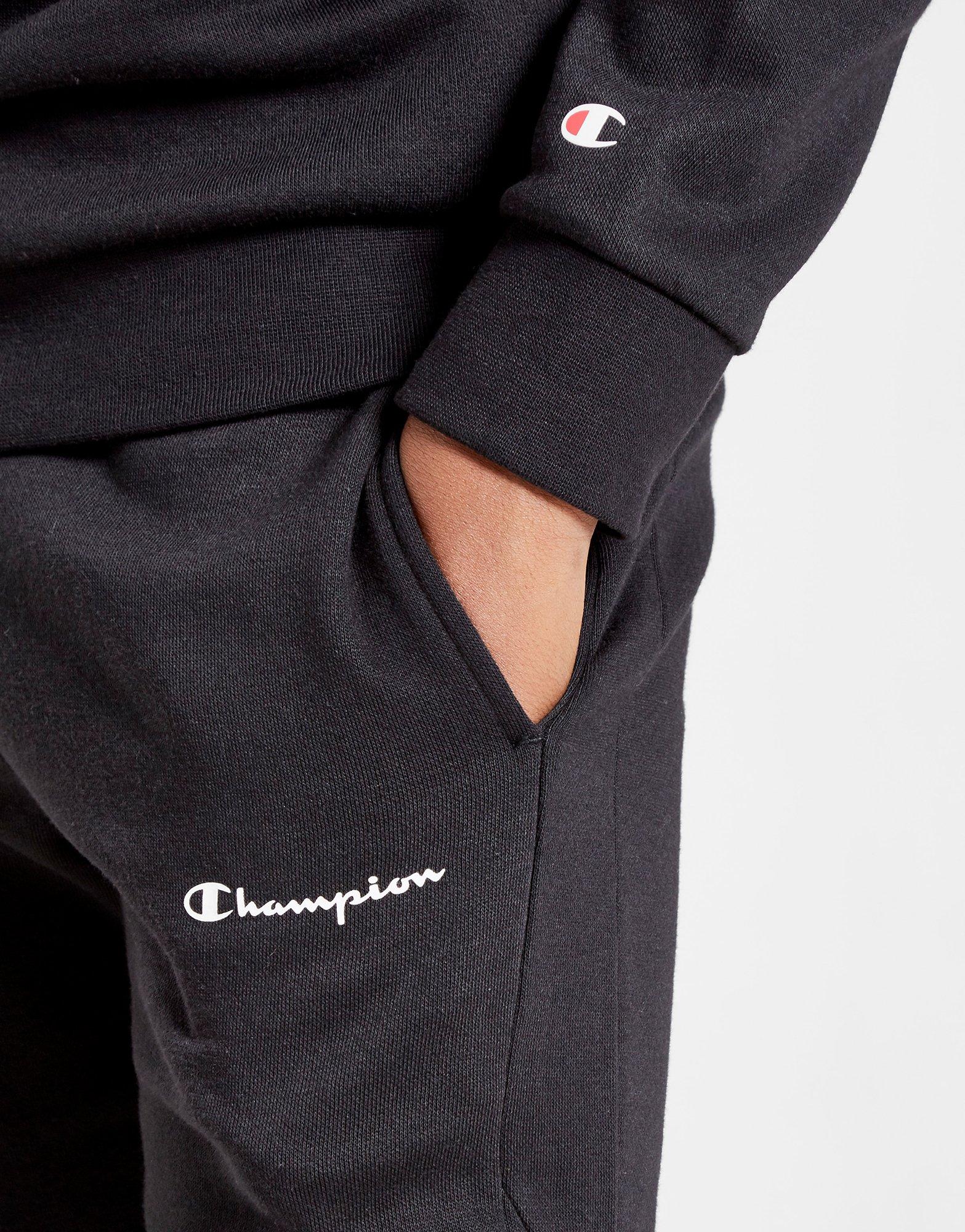 champion script logo joggers