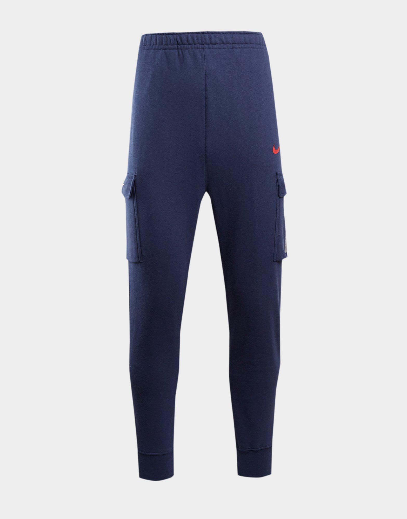nike blue track pants