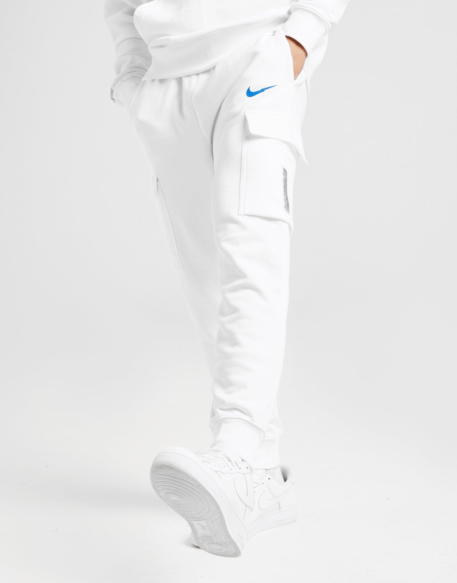 nike men's white track pants