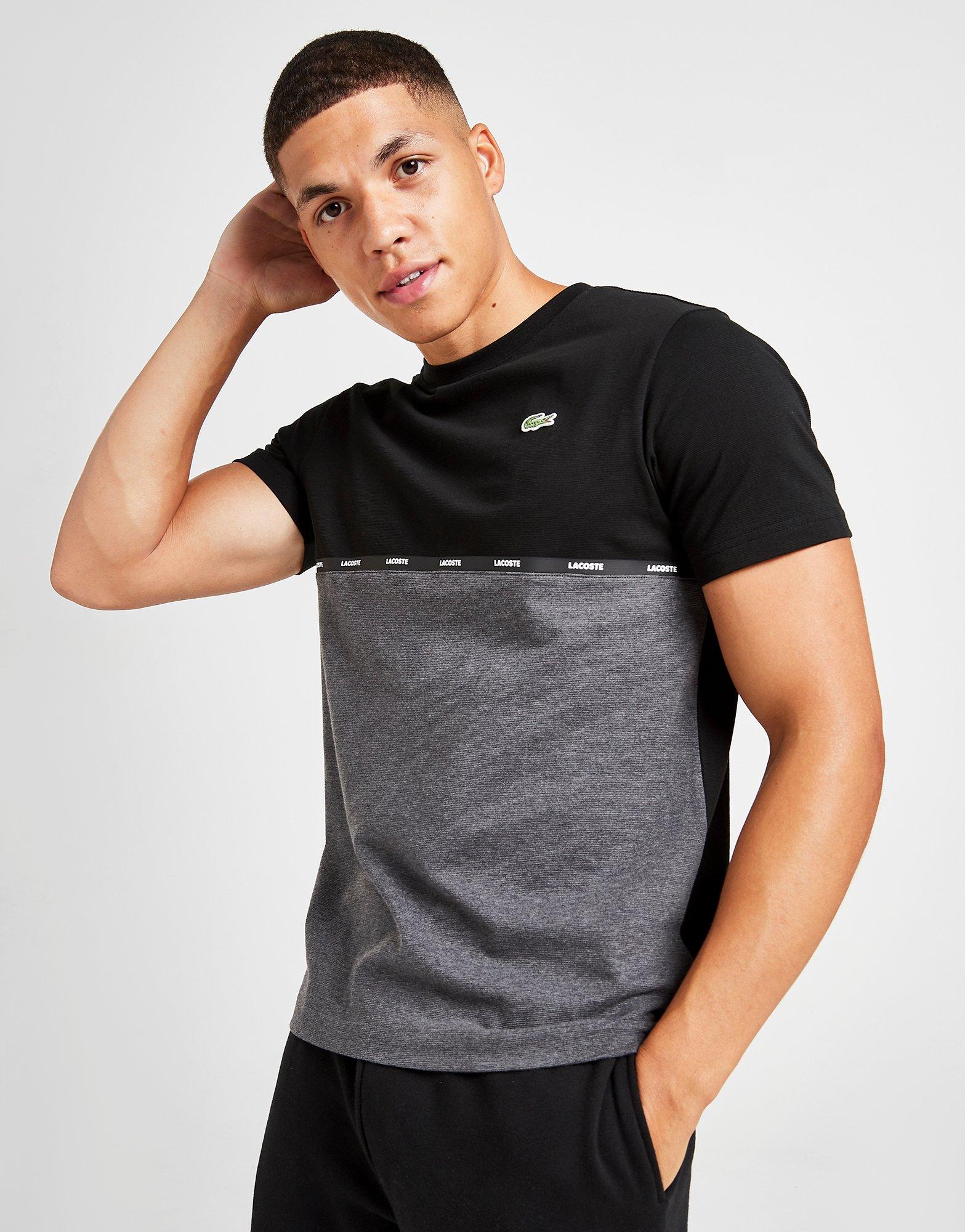 Acheter Noir Lacoste T-shirt Colour 
