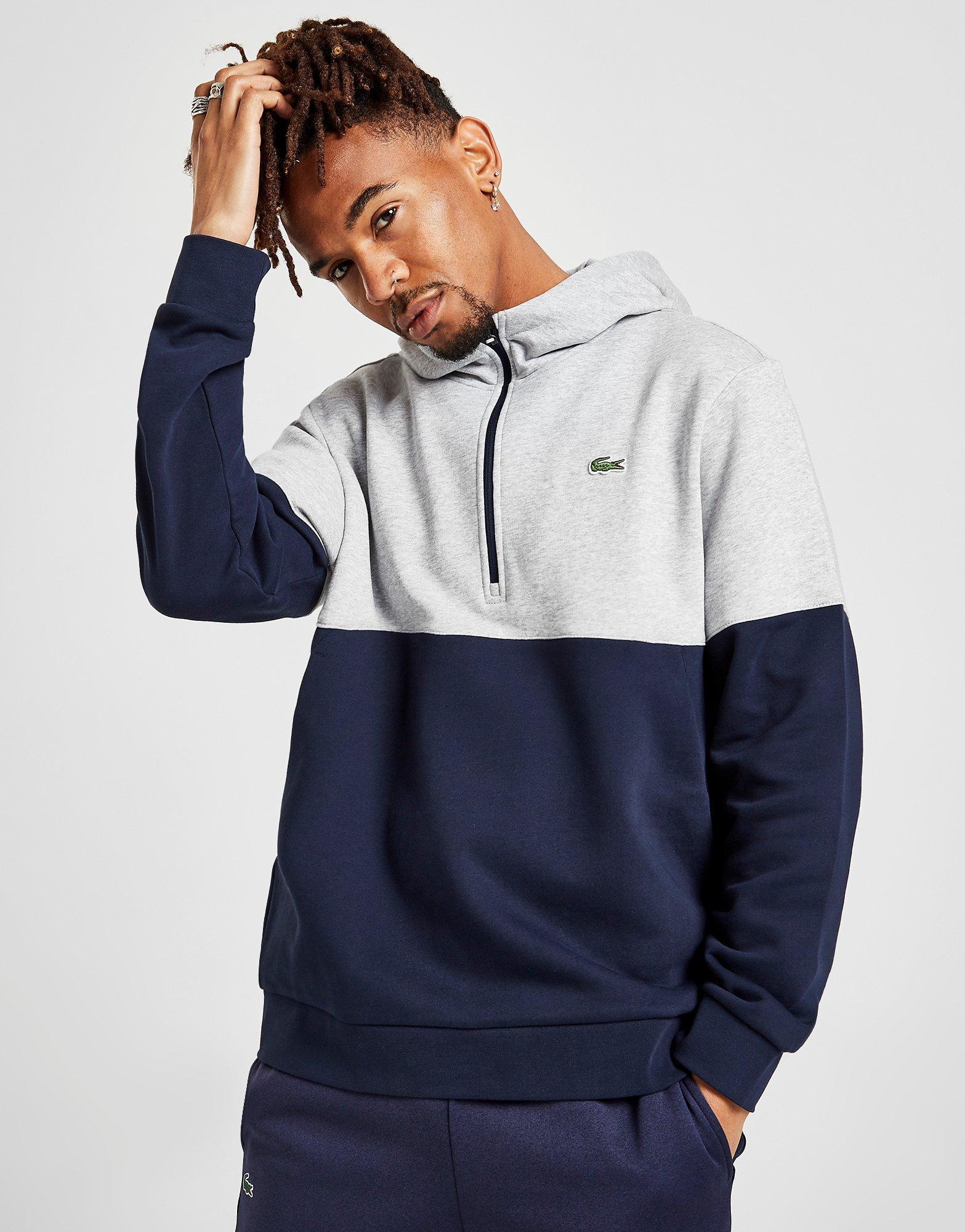 Lacoste Colour Block Overhead Hoodie