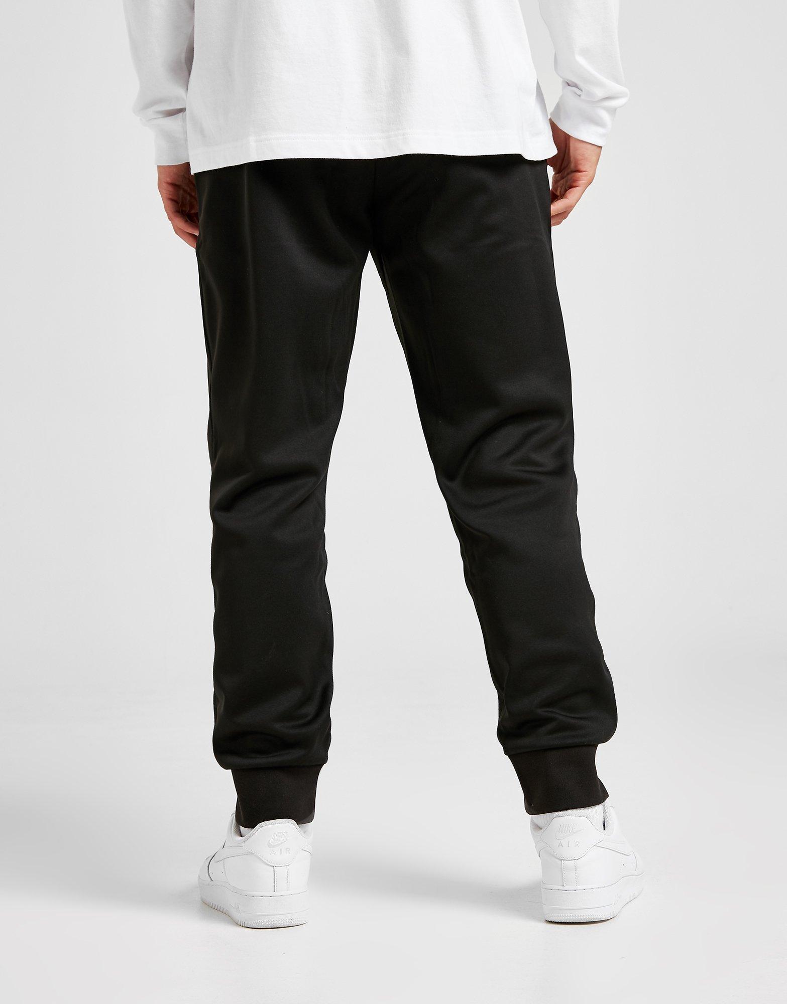 lacoste track pants black