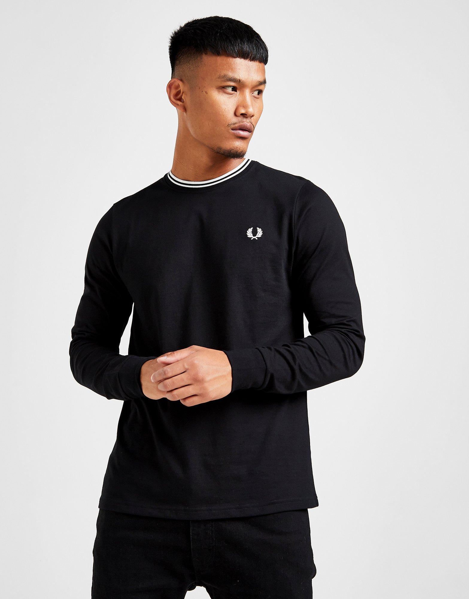 Fred Perry camiseta de manga larga Twin Tipped