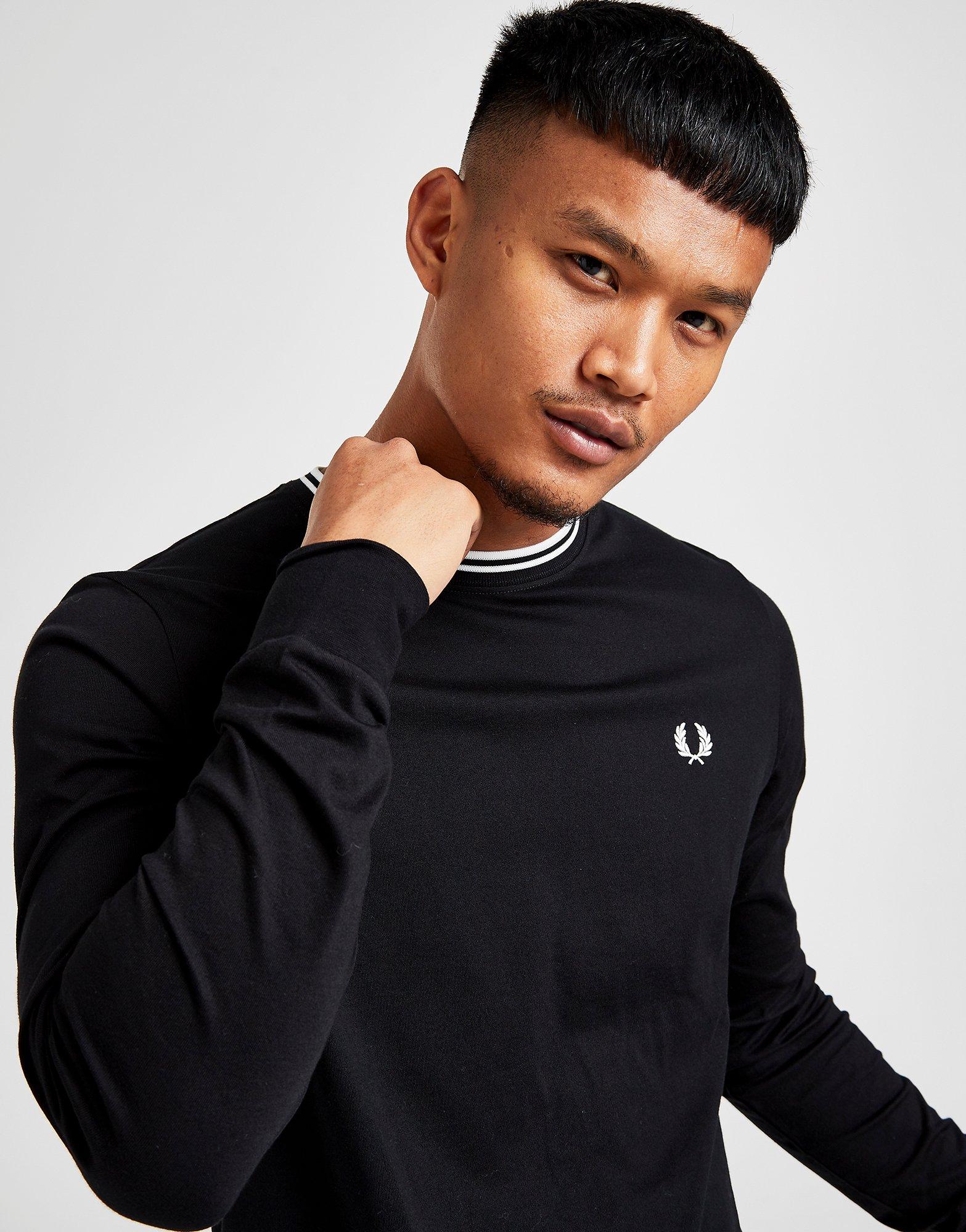 Fred Perry camiseta de manga larga Twin Tipped