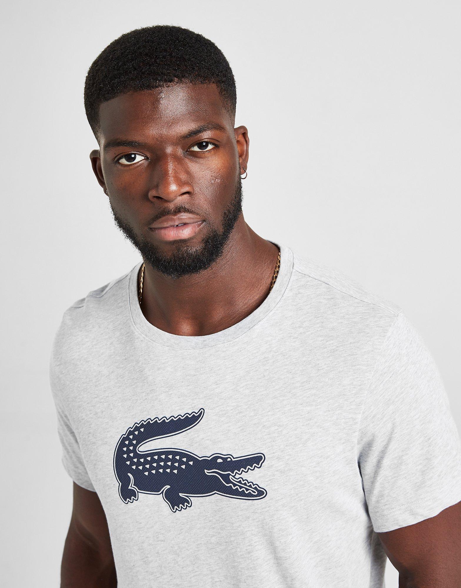 lacoste large logo t shirt