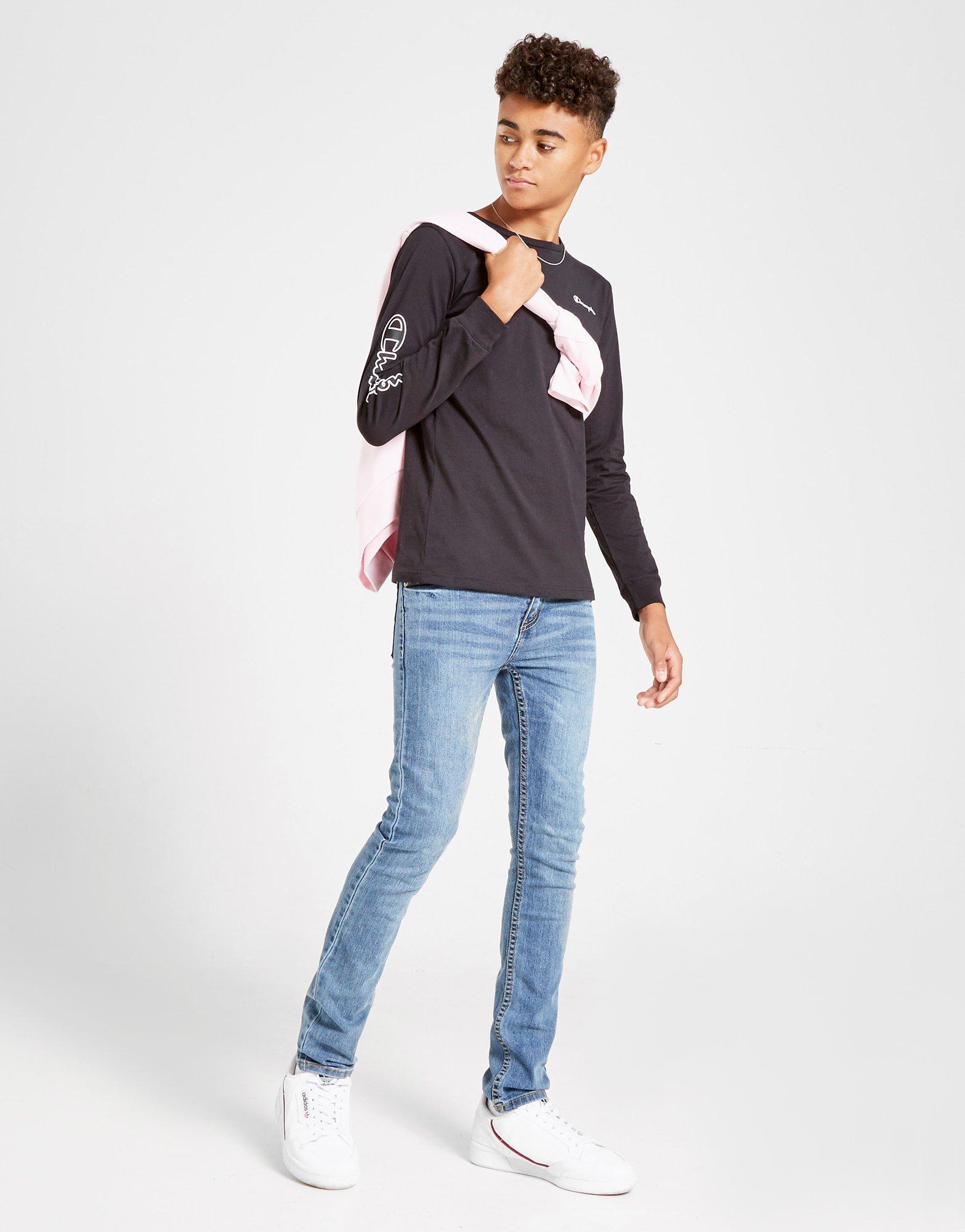 Champion T-shirt Legacy Core Longues Manches Junior