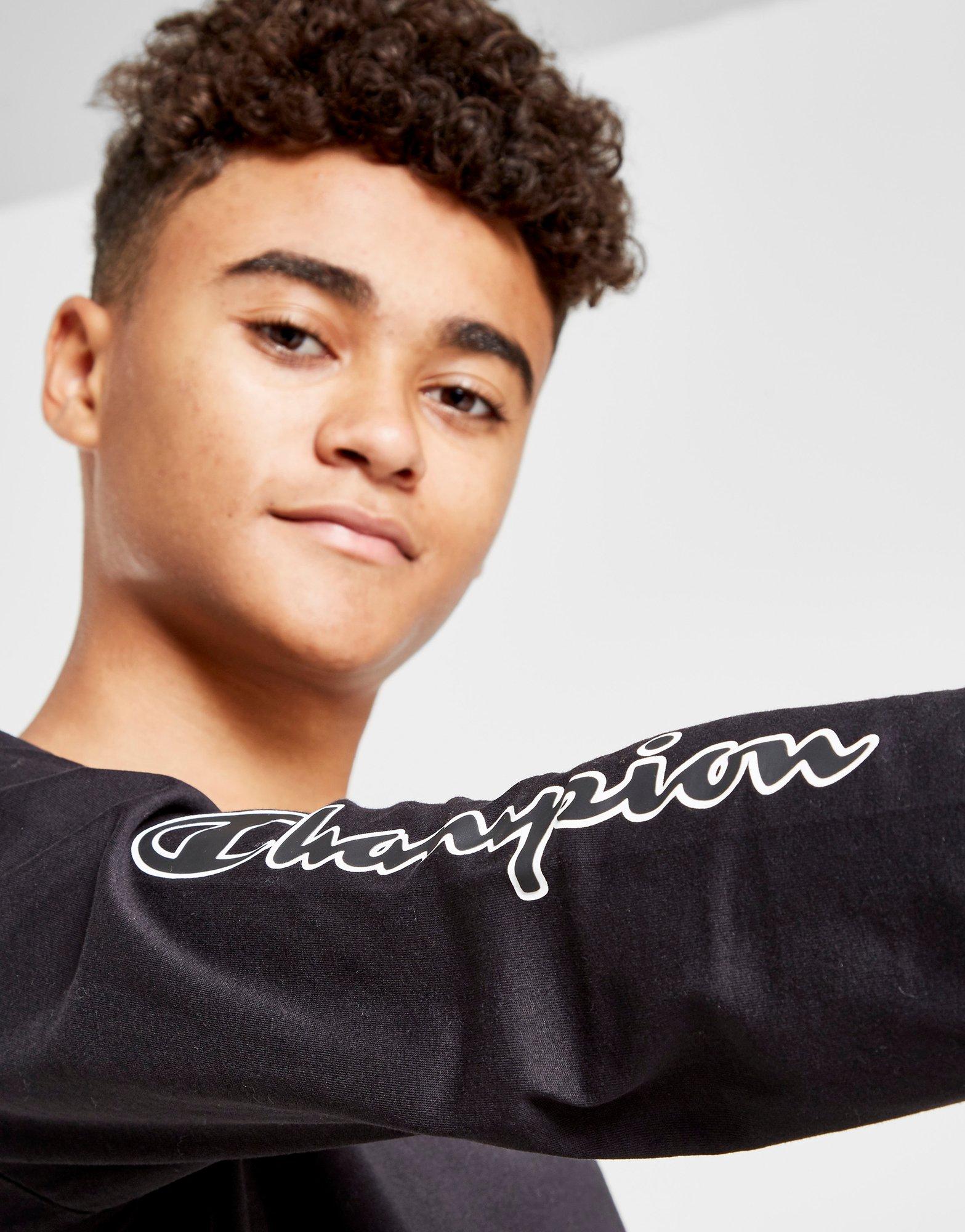 Champion T-shirt Legacy Core Longues Manches Junior