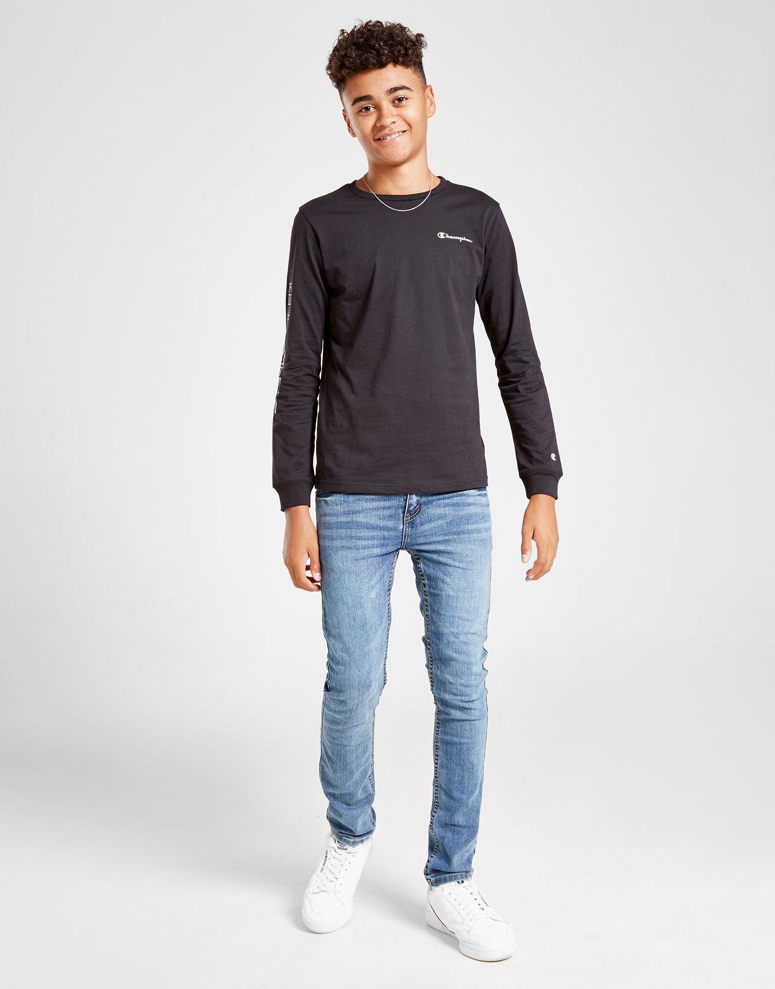 Champion T-shirt Legacy Core Longues Manches Junior