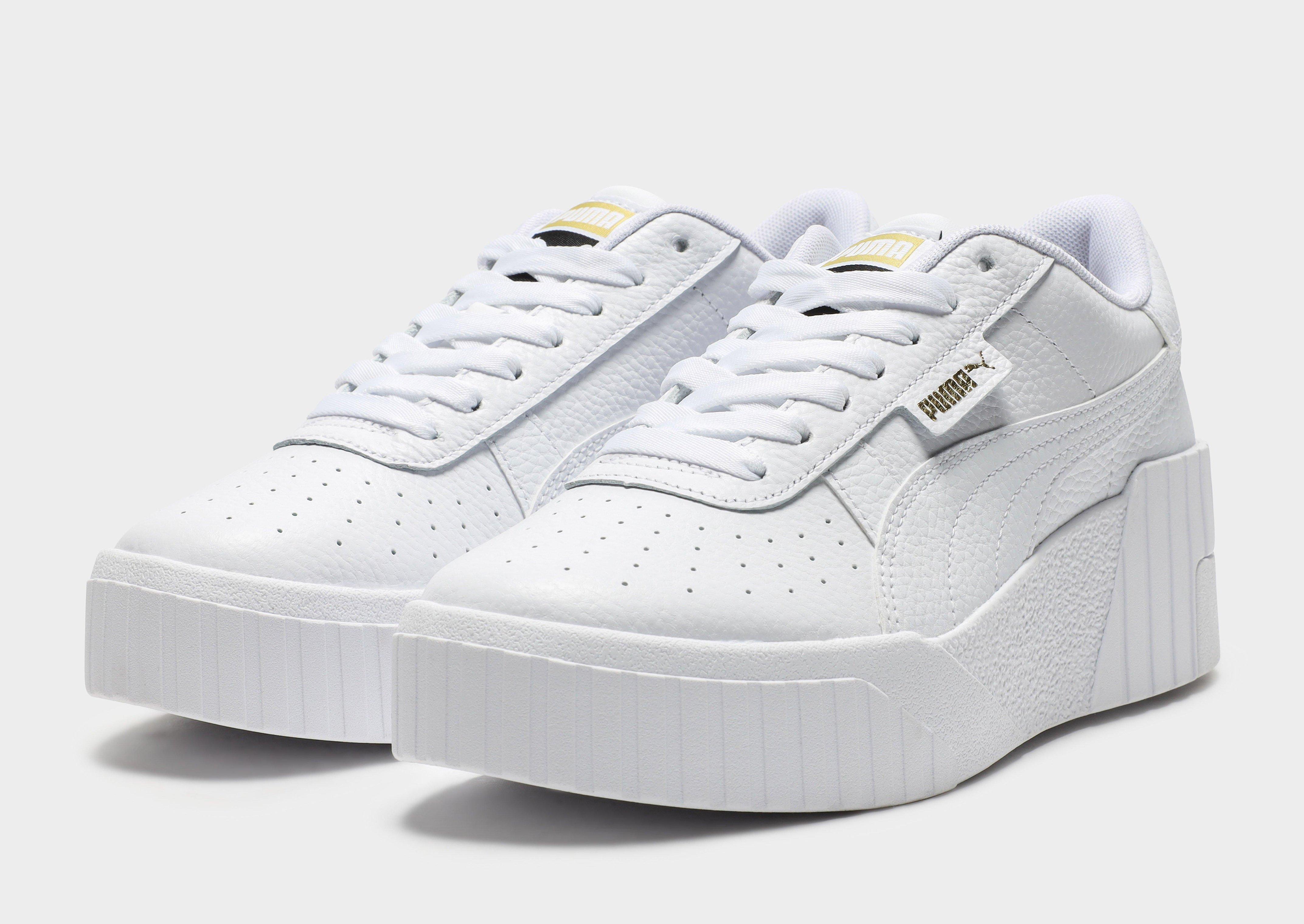 puma cali wedge trainers