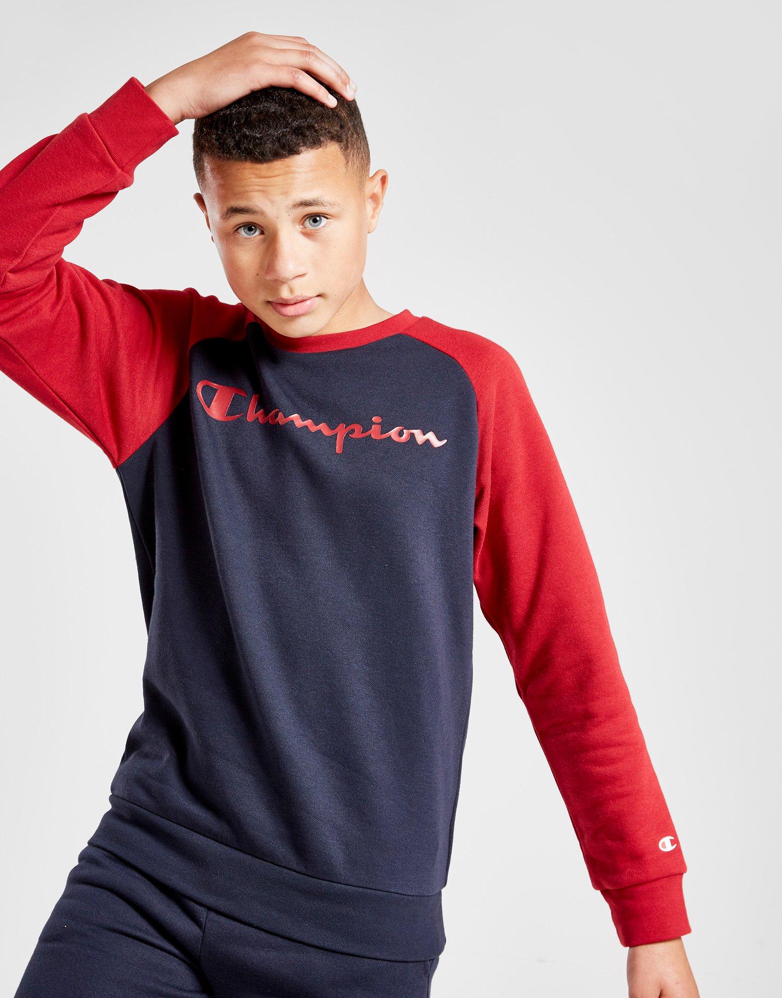 Champion Crew Fleece Tracksuit Junior