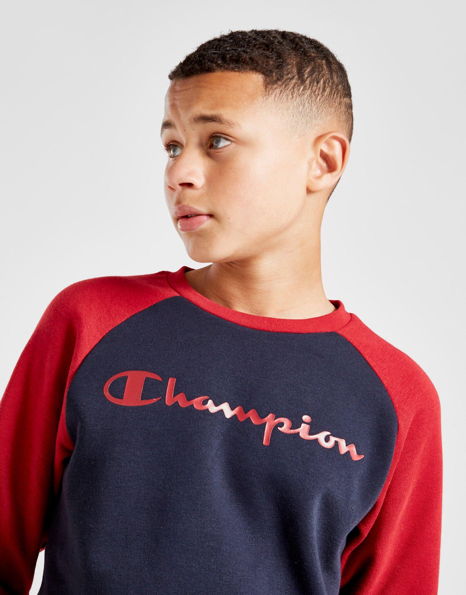 Champion Crew Fleece Tracksuit Junior