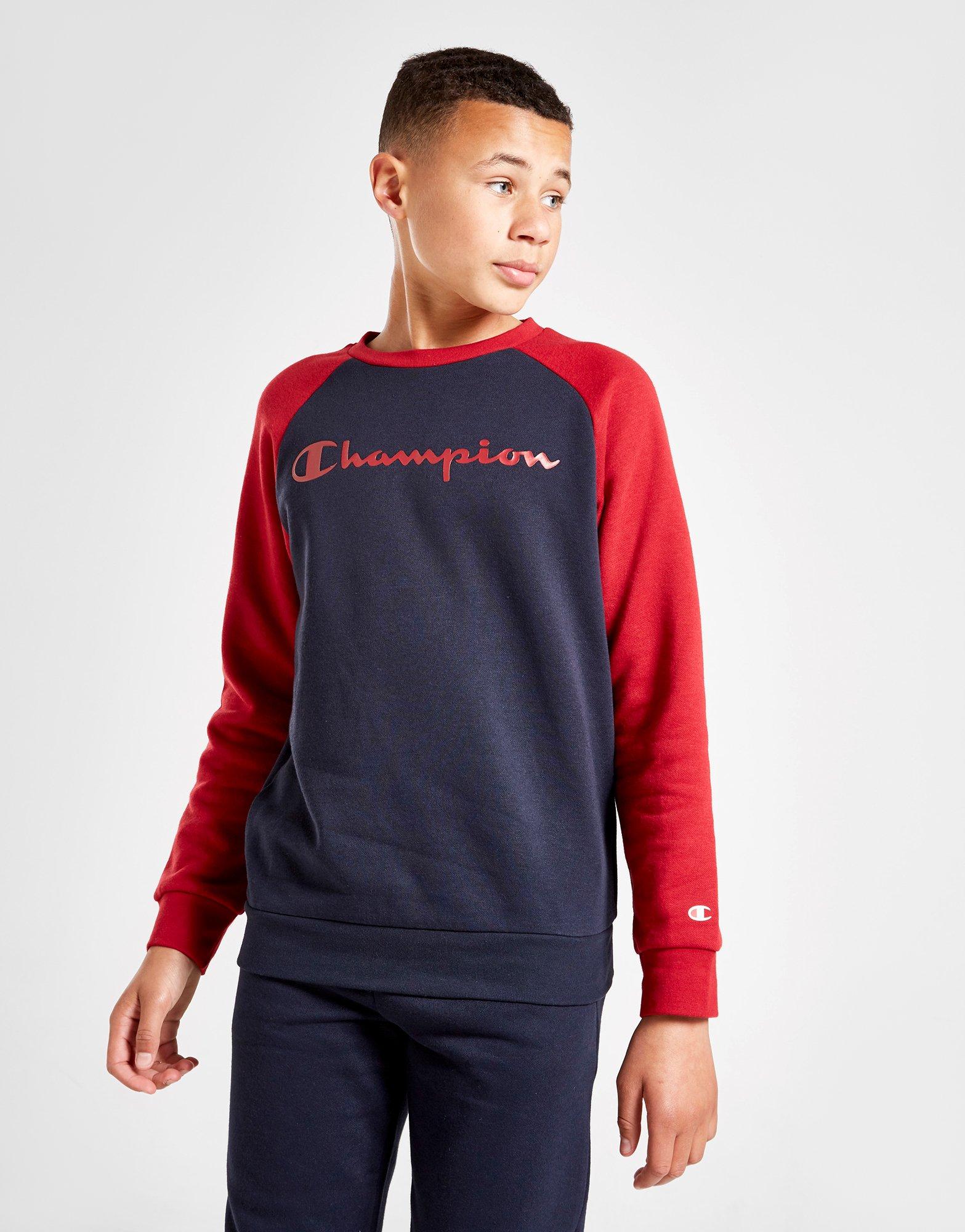 Champion Crew Fleece Tracksuit Junior
