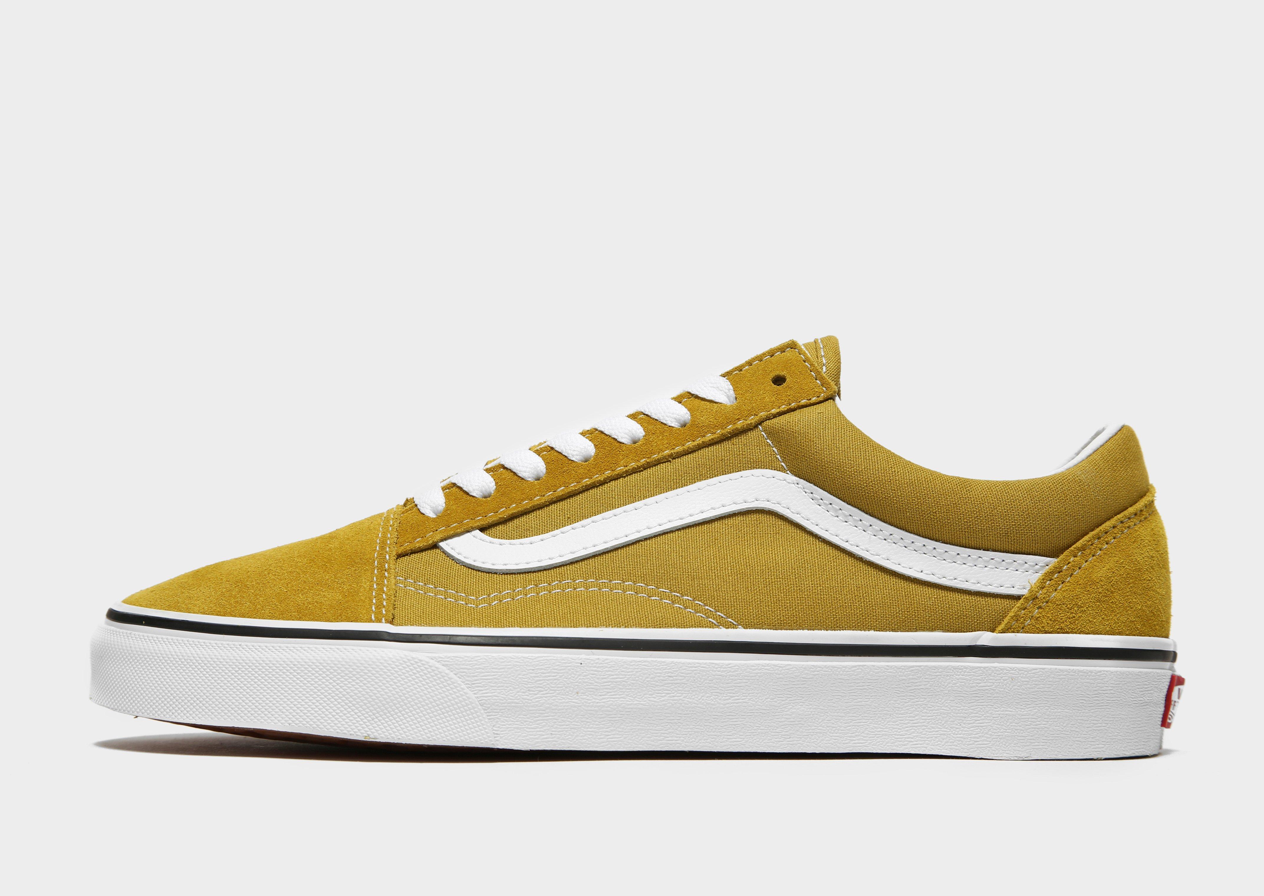 vans old skool yellow