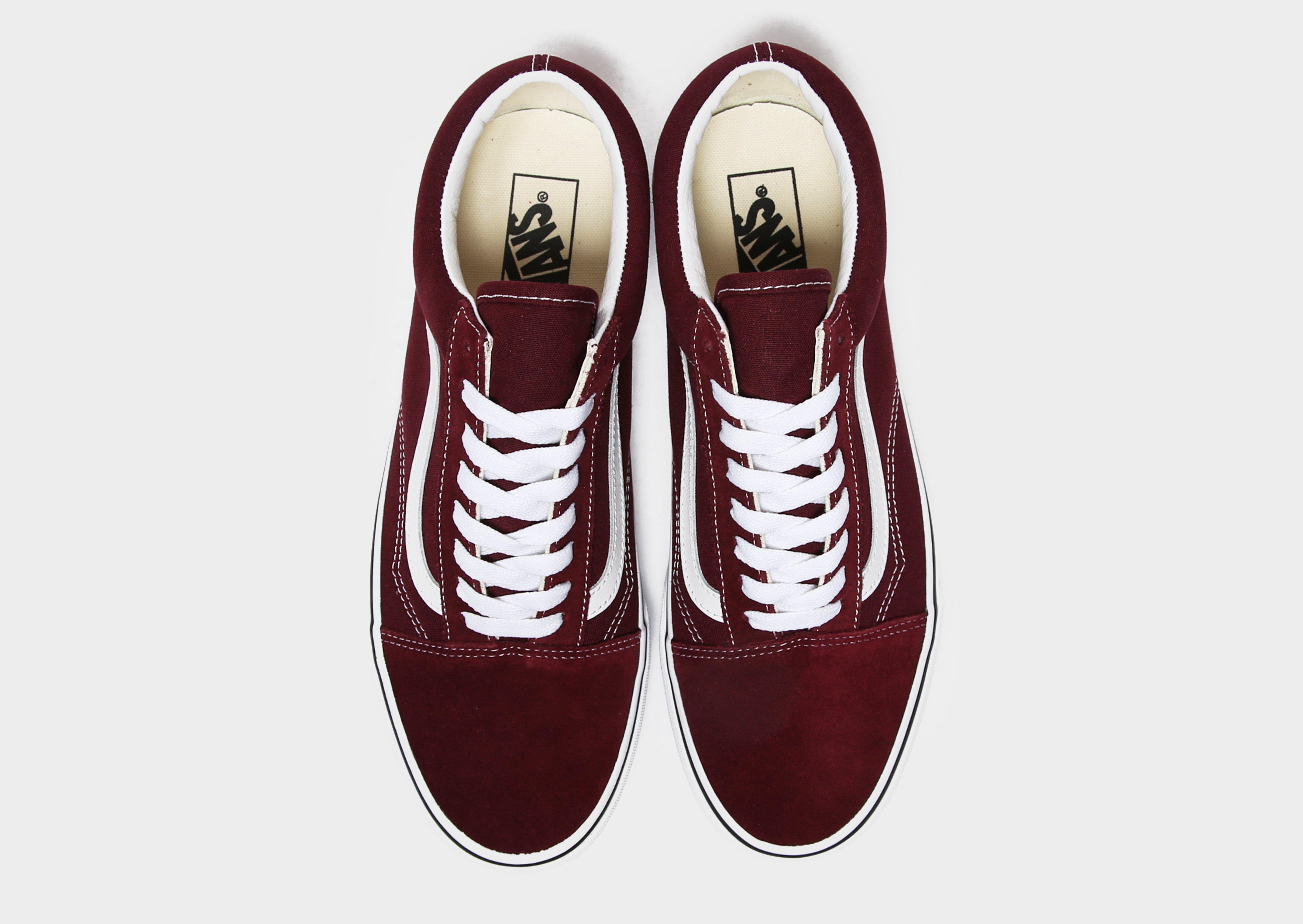 red vans old skool pro