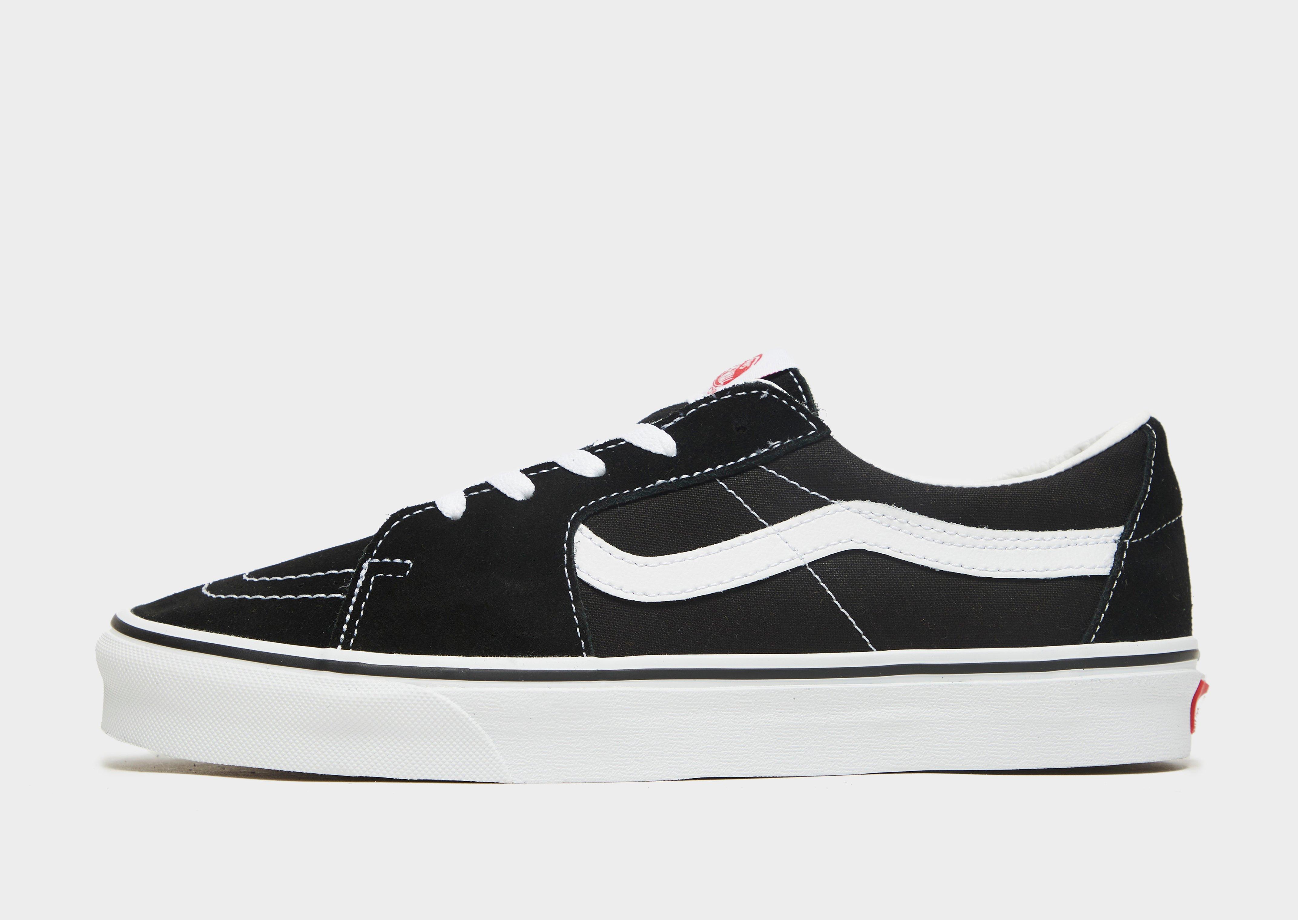 All black outlet vans sk8 low