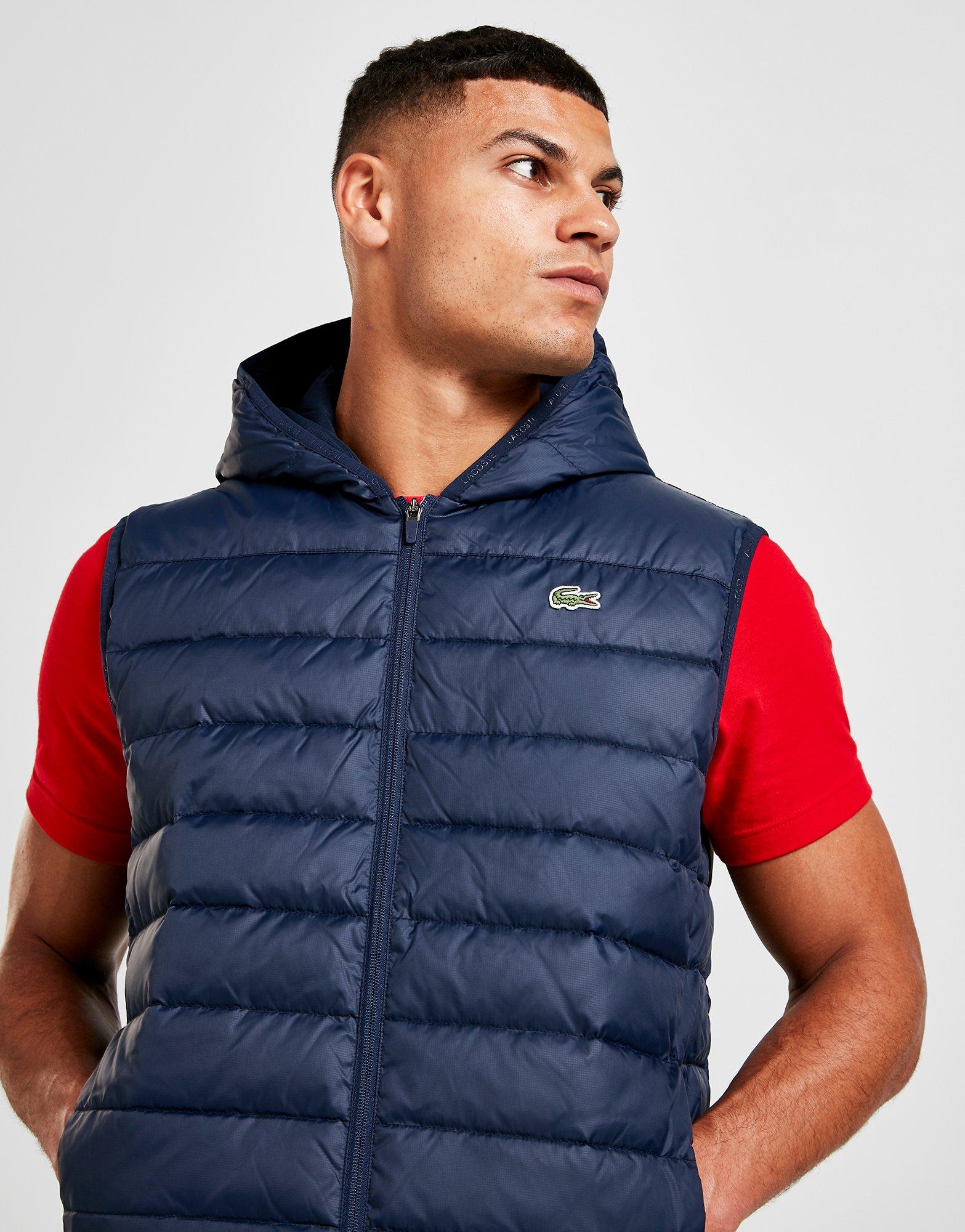 lacoste gilet homme