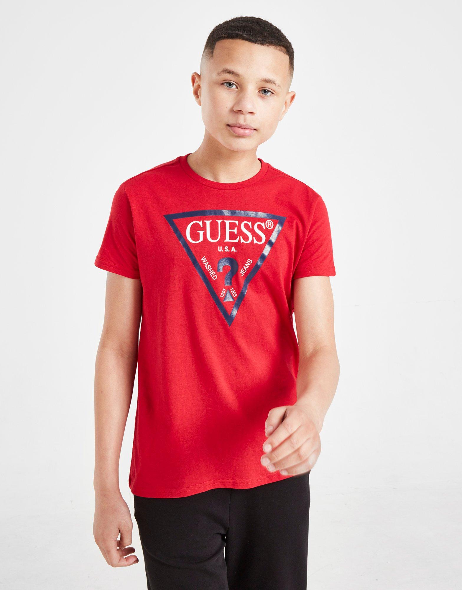 maglietta guess rossa