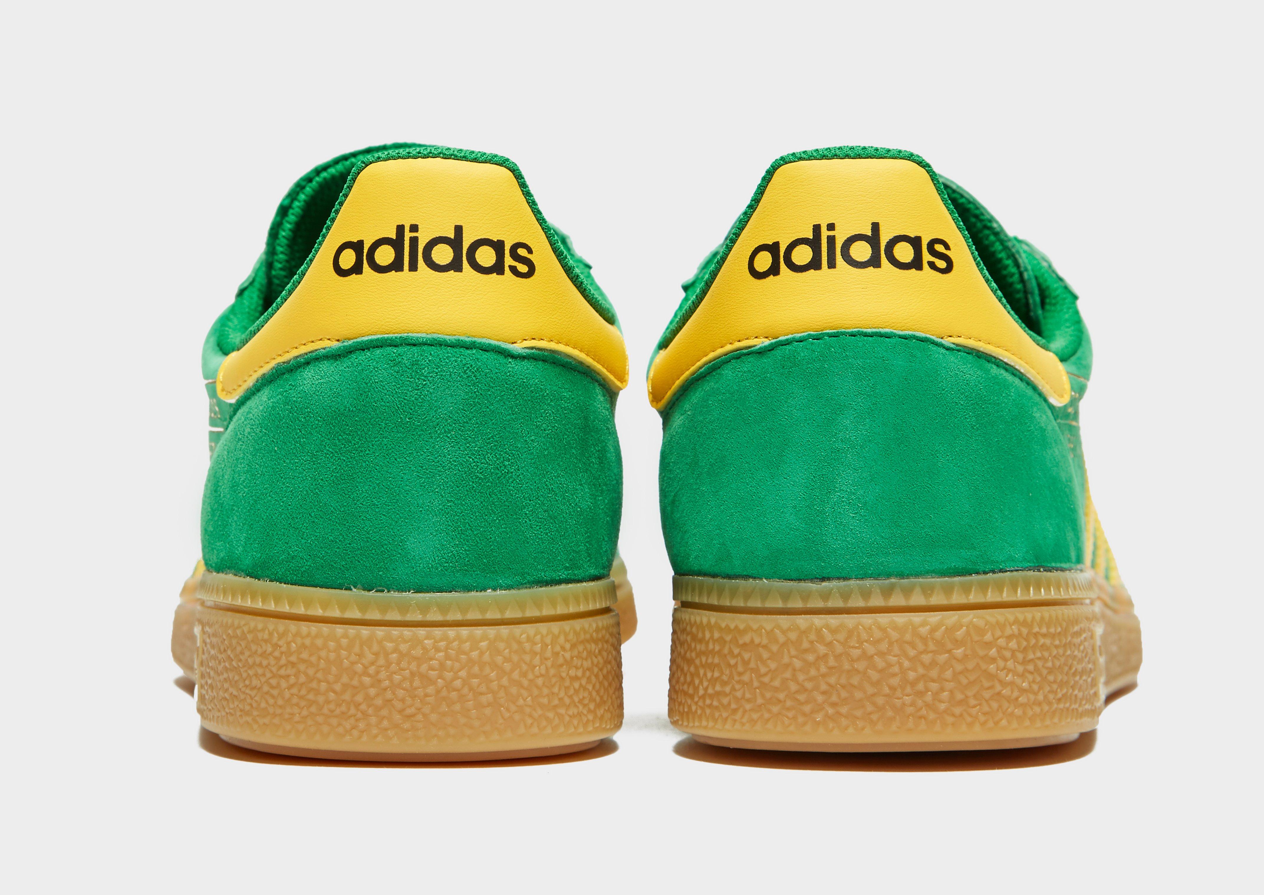 adidas spezial green yellow