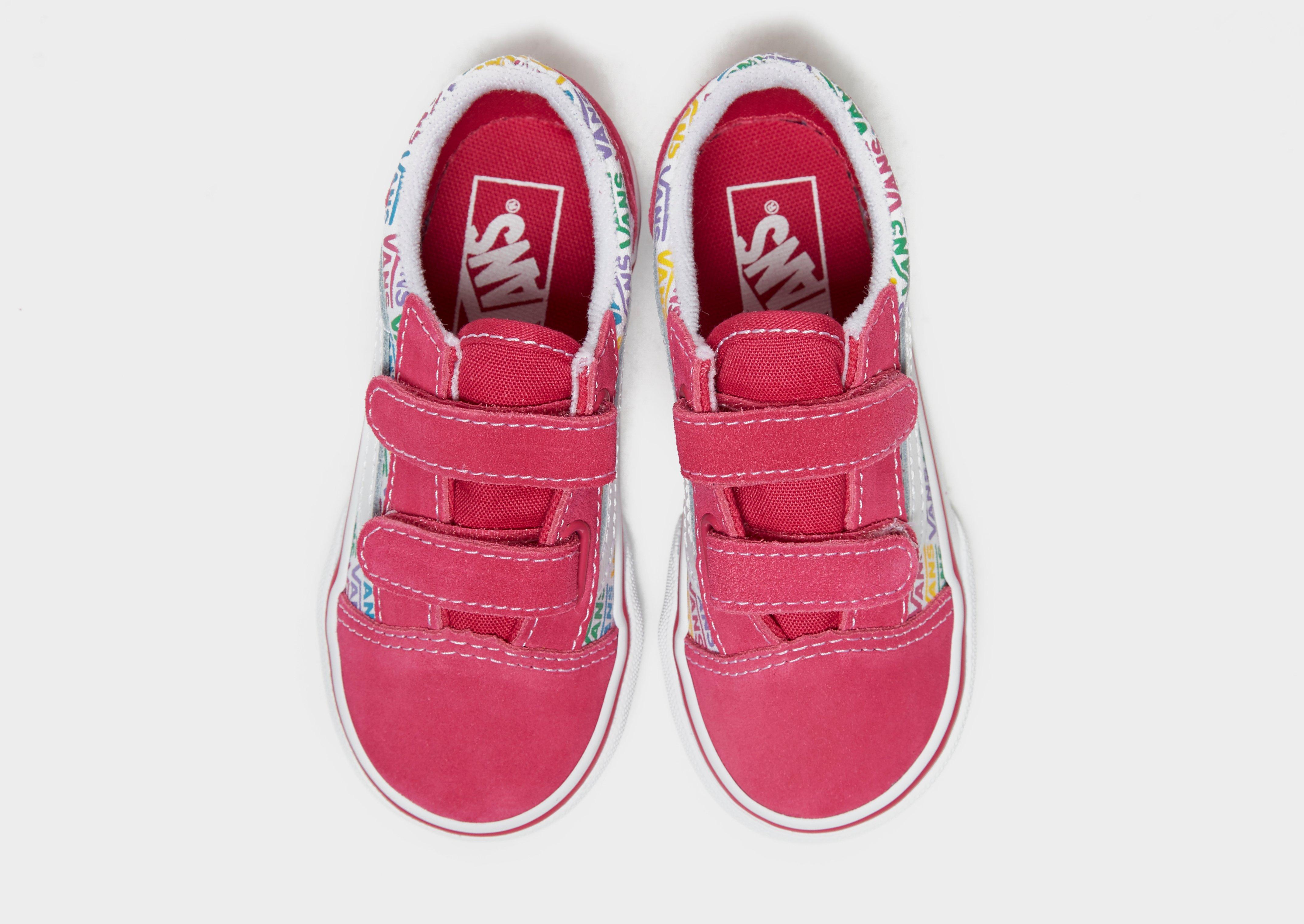 vans old skool infant pink