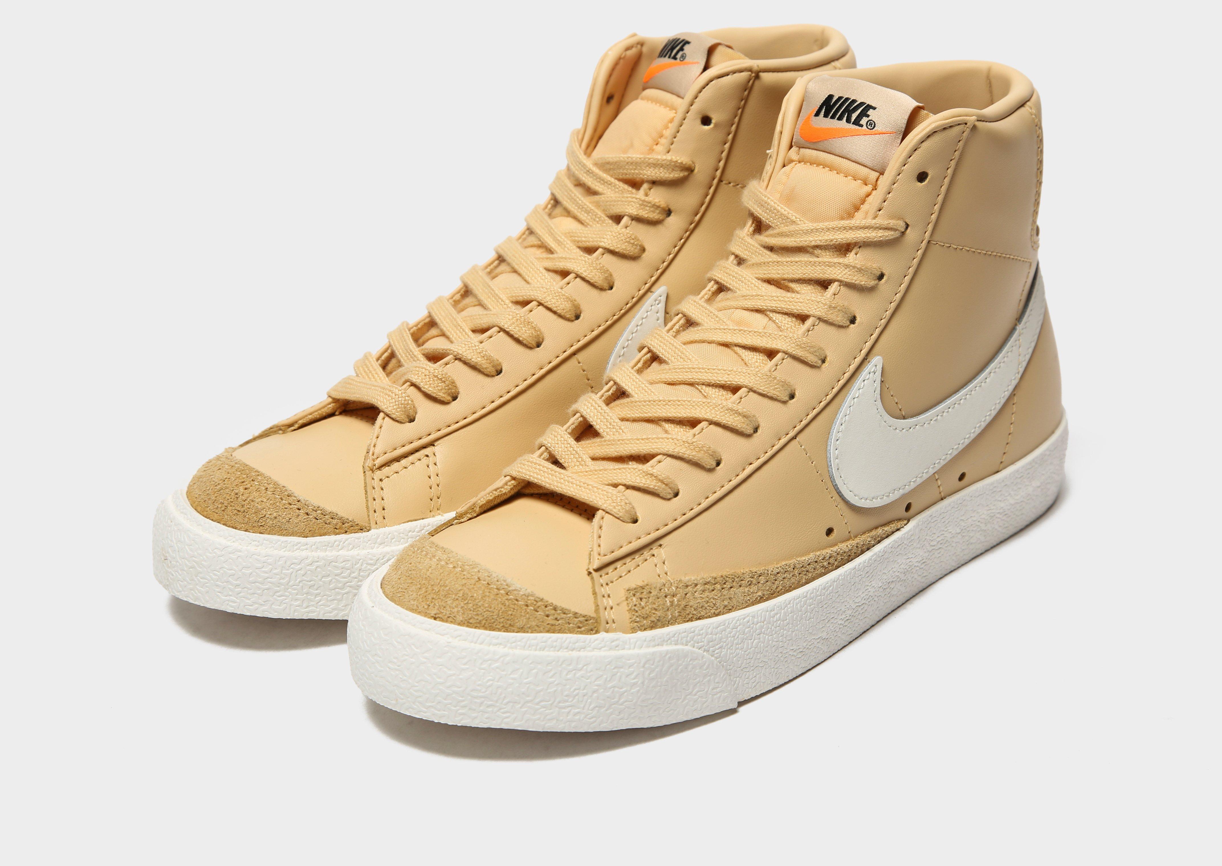 nike blazer mid beige