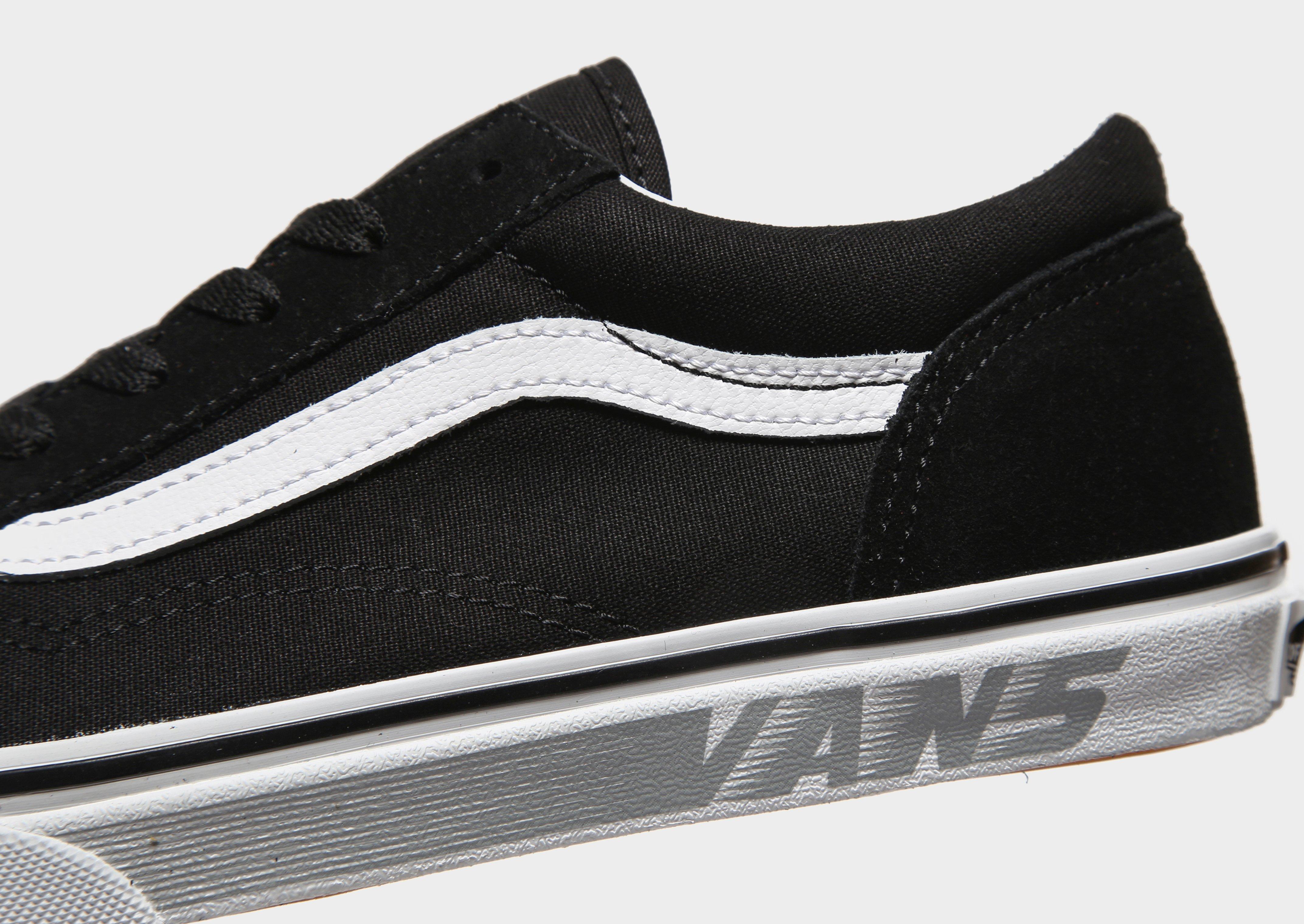 junior all black vans
