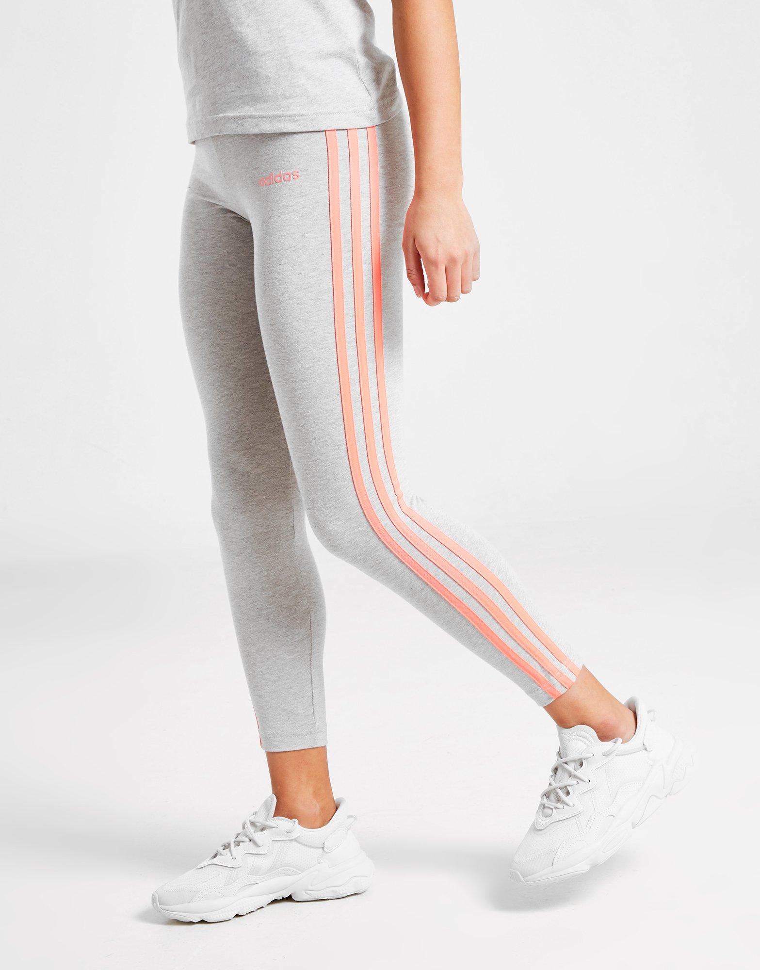 girls grey adidas leggings